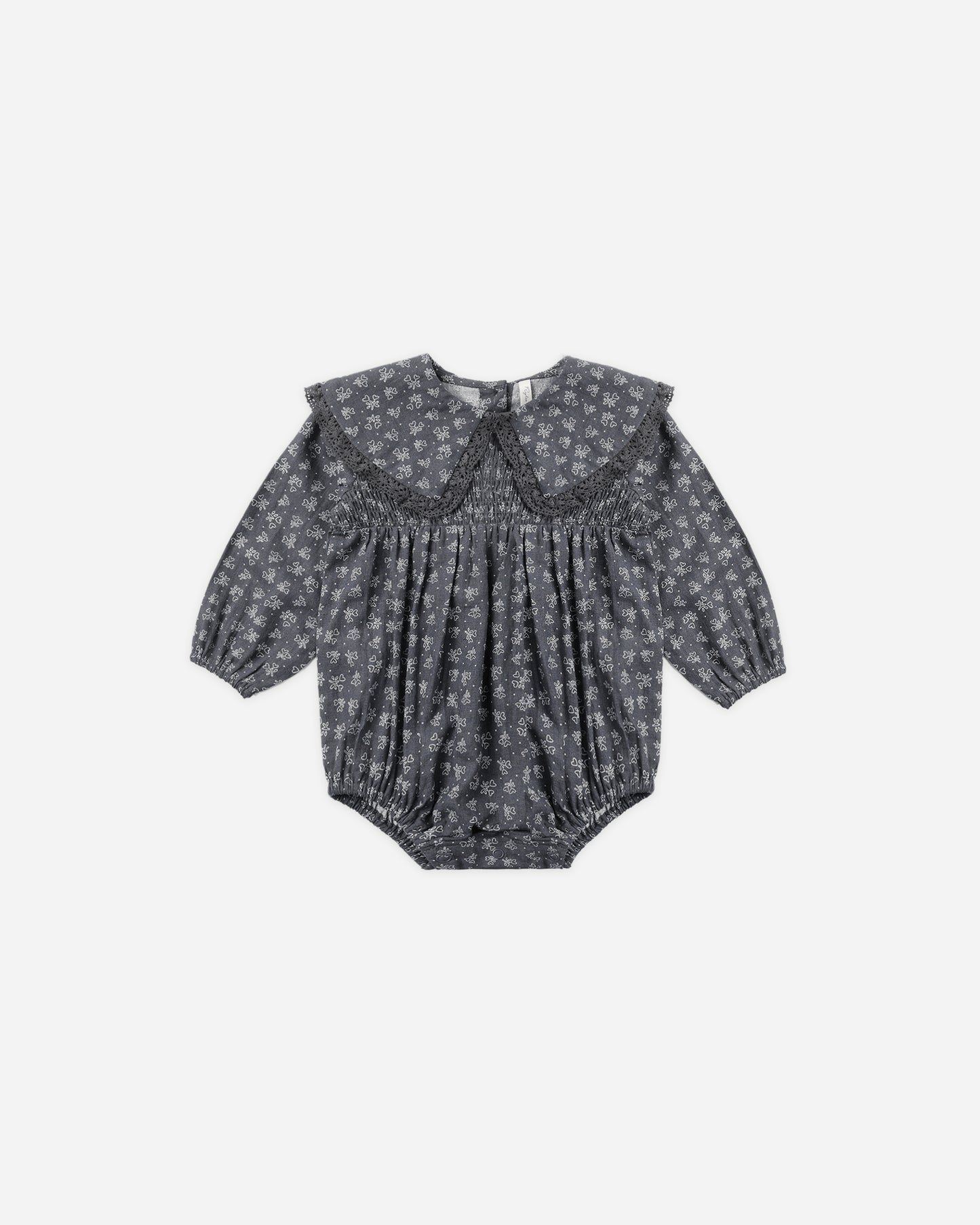 Fern Romper Heart Ditsy - Rylee + Cru | Kids Clothes | Trendy Baby Clothes | Modern Infant Outfits |
