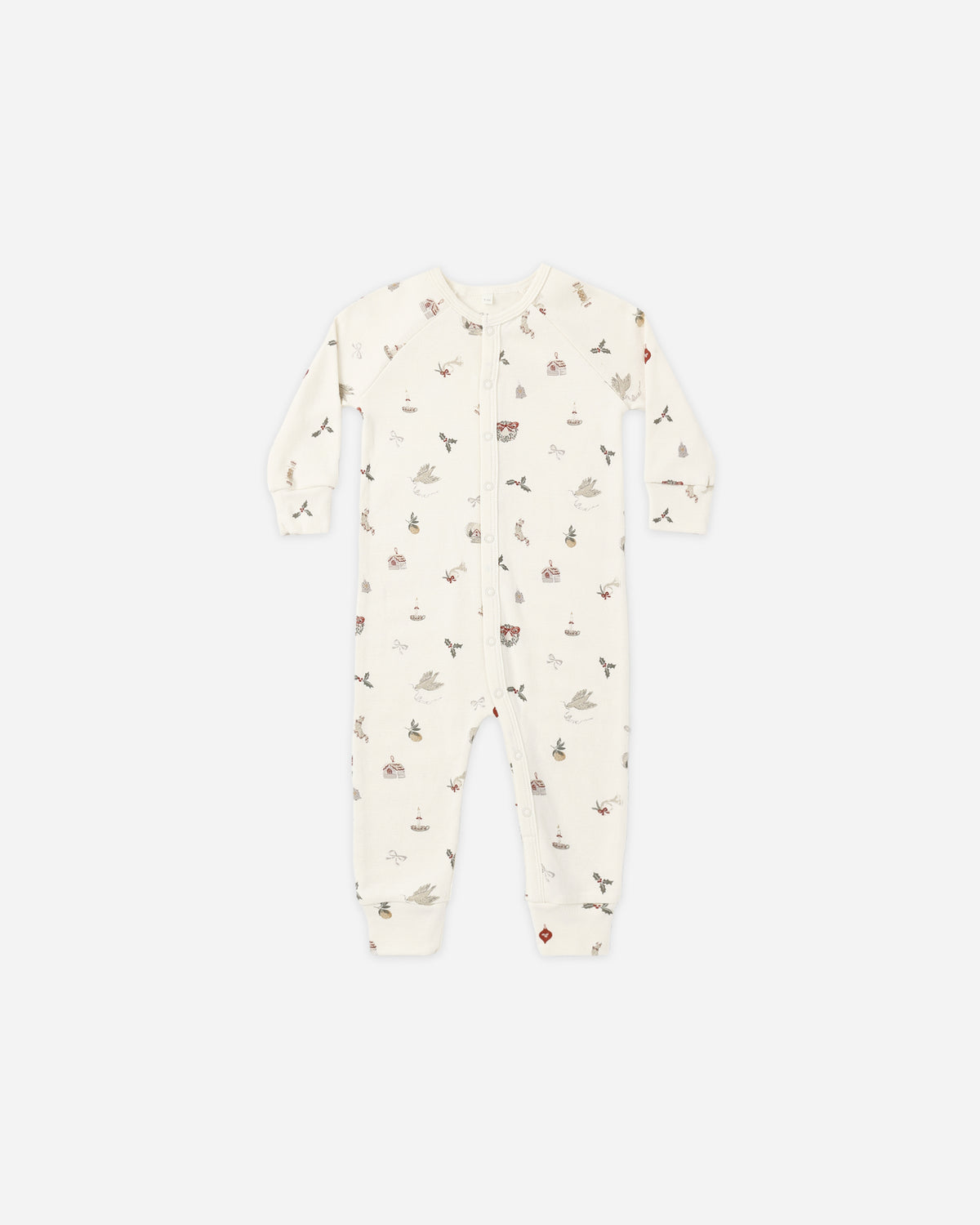 Organic Long John Pajamas Favorite Things - Rylee + Cru | Kids Clothes | Trendy Baby Clothes | Modern Infant Outfits |