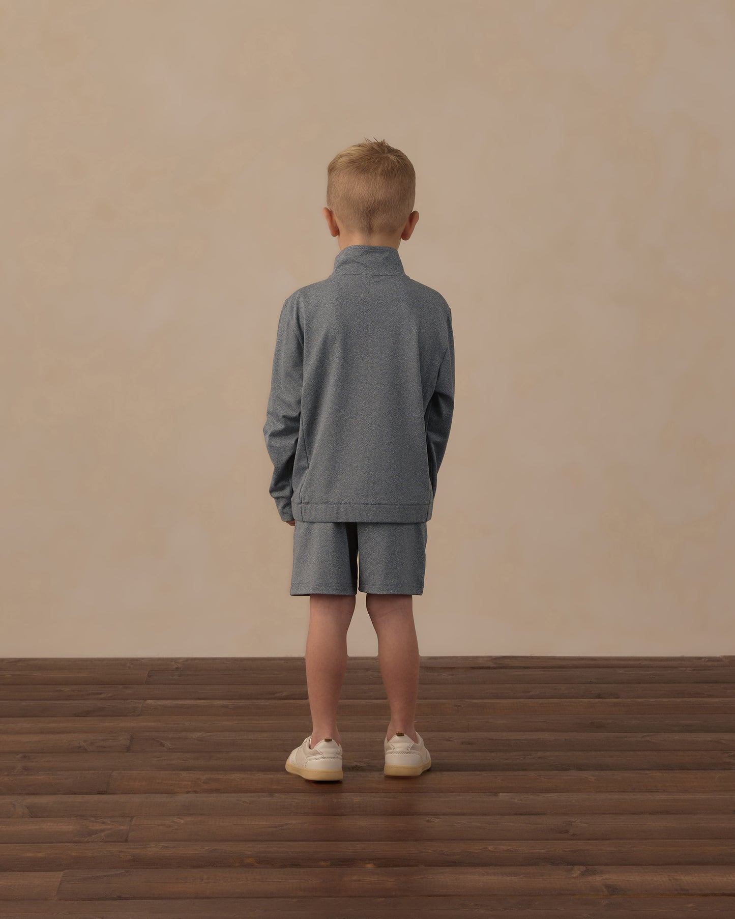 Technical Jacket Heathered Midnight - Rylee + Cru | Kids Clothes | Trendy Baby Clothes | Modern Infant Outfits |