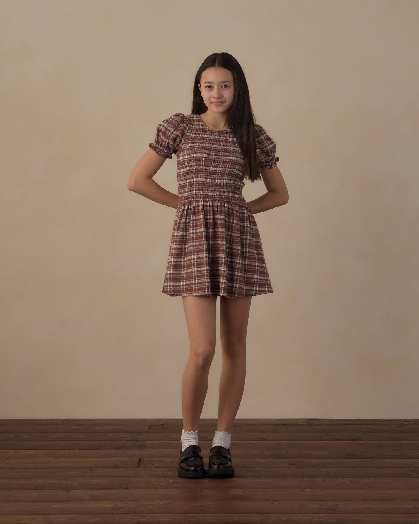 Teen Marie Dress Aspen Plaid - Rylee + Cru | Kids Clothes | Trendy Baby Clothes | Modern Infant Outfits |