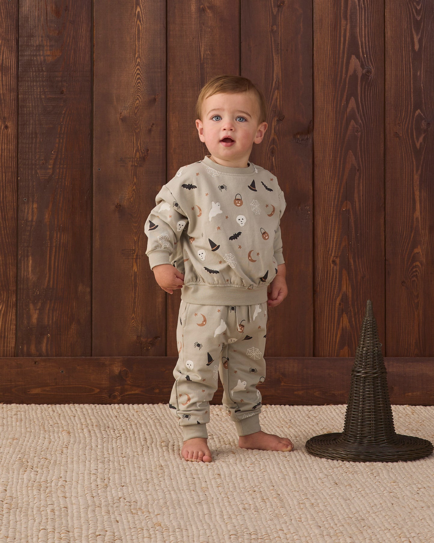 Relaxed Fleece Sweatshirt Halloween Things - Rylee + Cru | Kids Clothes | Trendy Baby Clothes | Modern Infant Outfits |