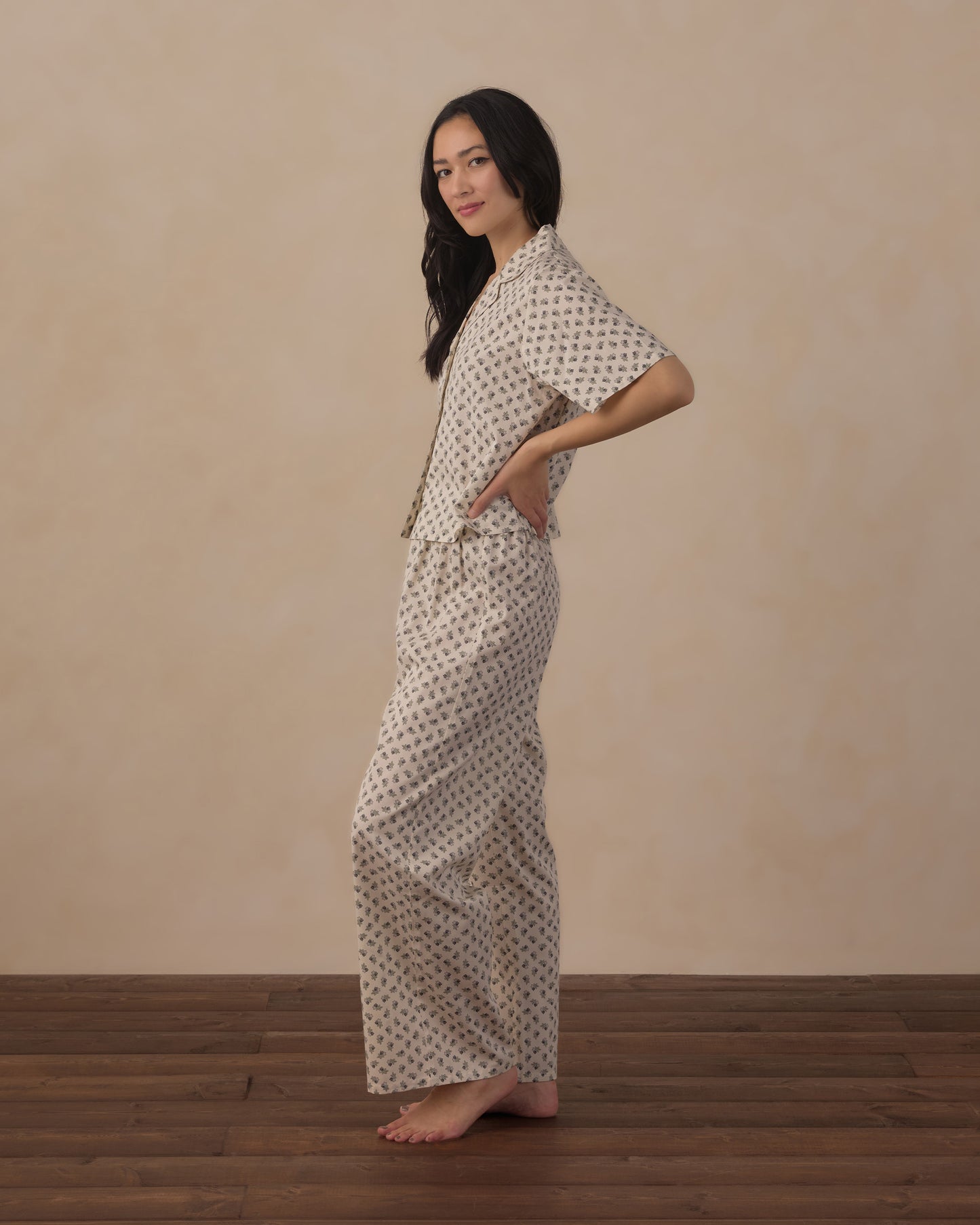 Women's Woven Pajama Set Vintage Fleur - Rylee + Cru | Kids Clothes | Trendy Baby Clothes | Modern Infant Outfits |