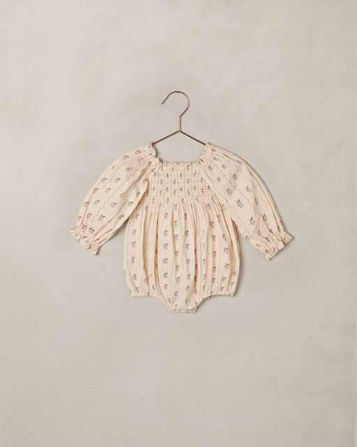 Autumn Romper Floral Stripe - Rylee + Cru | Kids Clothes | Trendy Baby Clothes | Modern Infant Outfits |