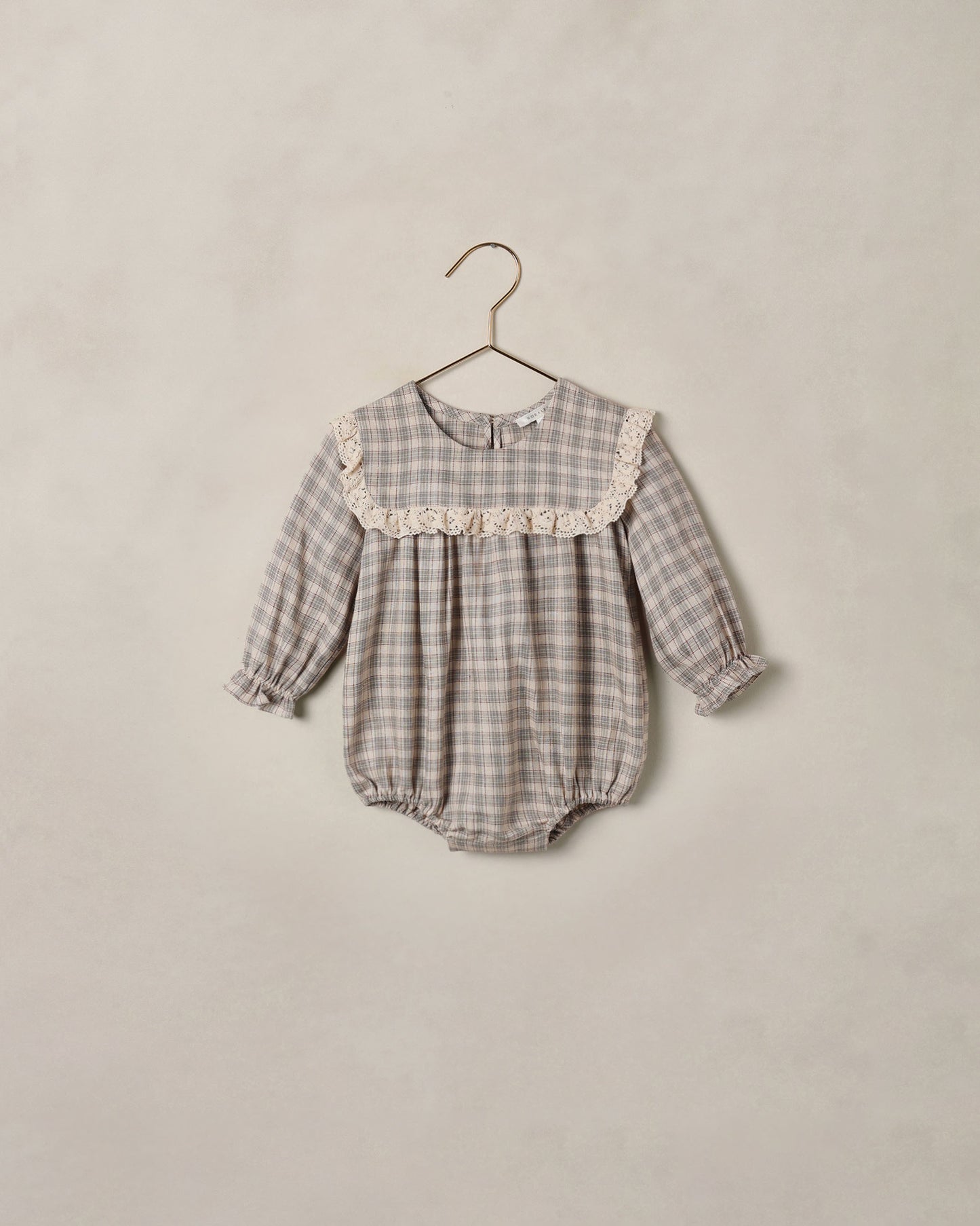 Noelle Romper Fall Plaid - Rylee + Cru | Kids Clothes | Trendy Baby Clothes | Modern Infant Outfits |