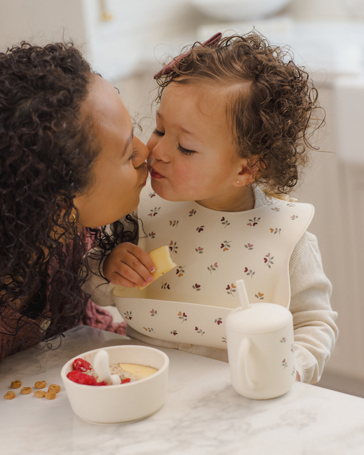 Feeding Kit Heart Ditsy - Rylee + Cru | Kids Clothes | Trendy Baby Clothes | Modern Infant Outfits |