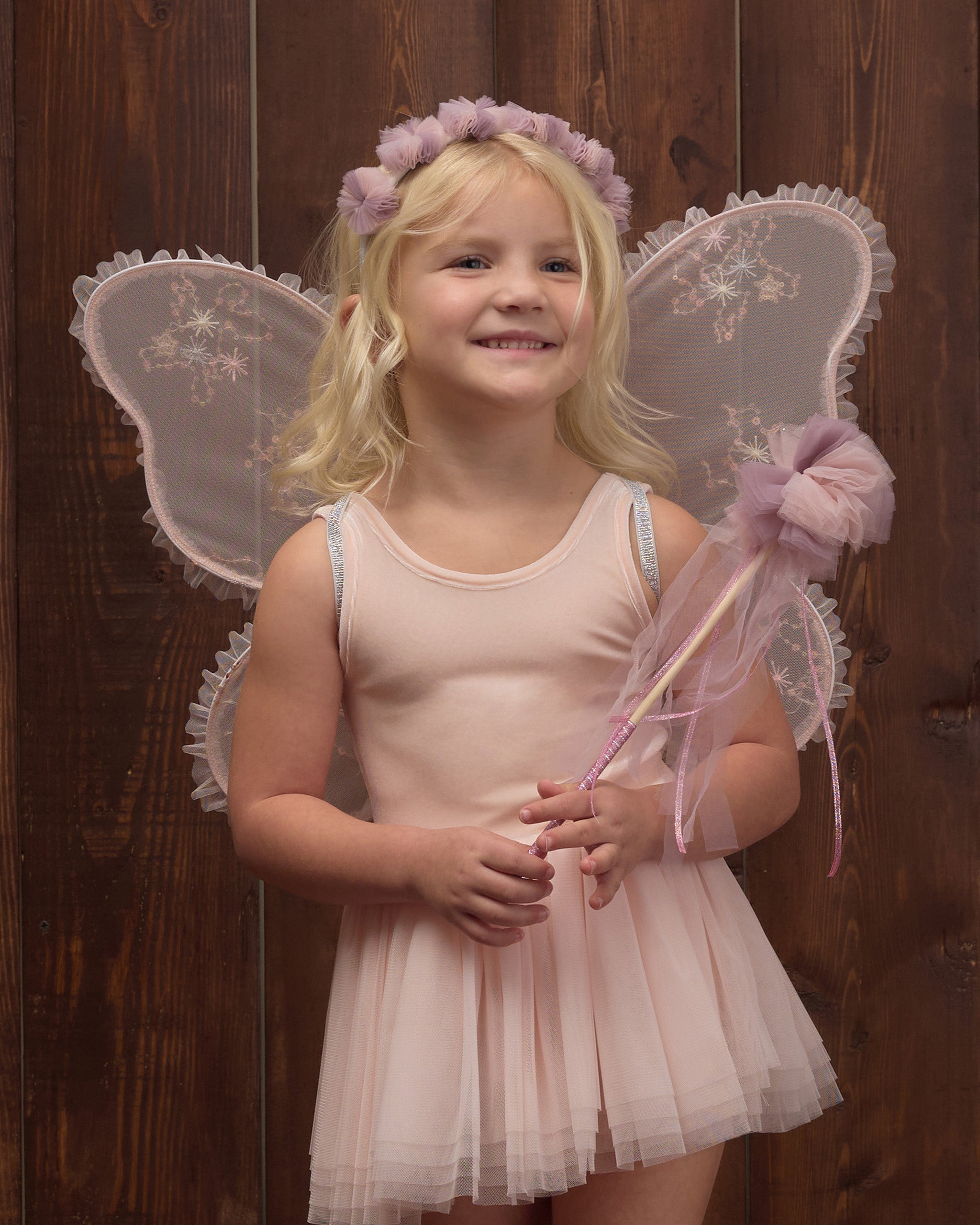 Pom Pom Crown + Wand Sugar Plum - Rylee + Cru | Kids Clothes | Trendy Baby Clothes | Modern Infant Outfits |