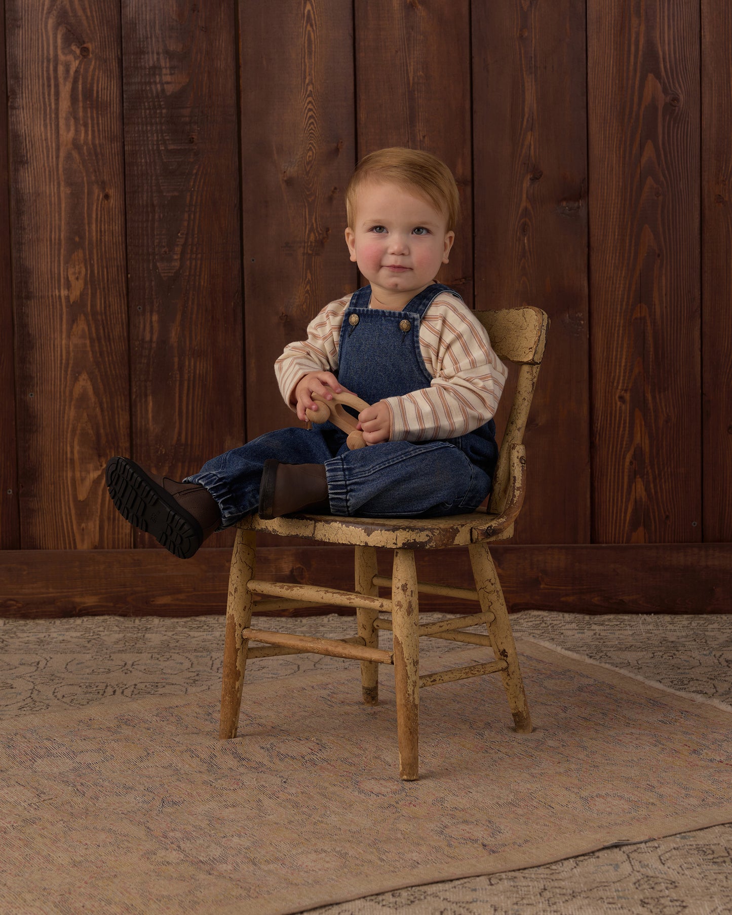 Cargo Baby Overall Indigo - Rylee + Cru | Kids Clothes | Trendy Baby Clothes | Modern Infant Outfits |