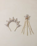 Sun Crown + Wand Gold - Rylee + Cru | Kids Clothes | Trendy Baby Clothes | Modern Infant Outfits |