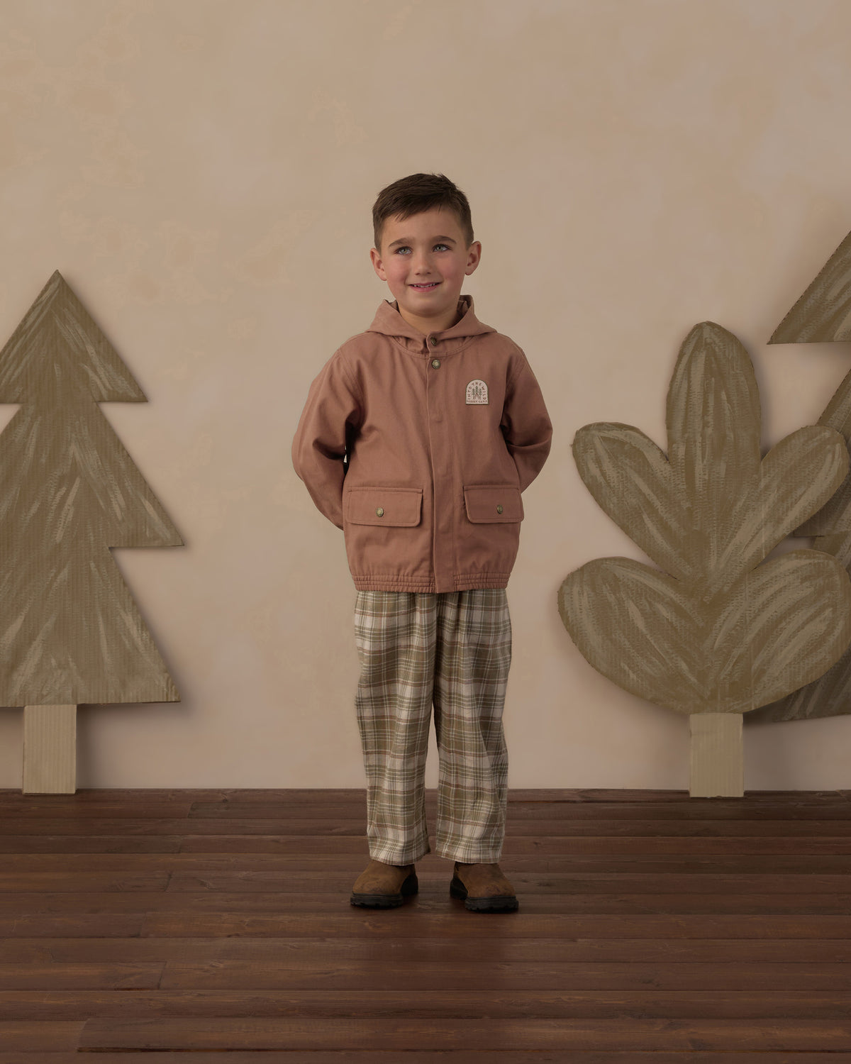 Reed Jacket Clay - Rylee + Cru | Kids Clothes | Trendy Baby Clothes | Modern Infant Outfits |