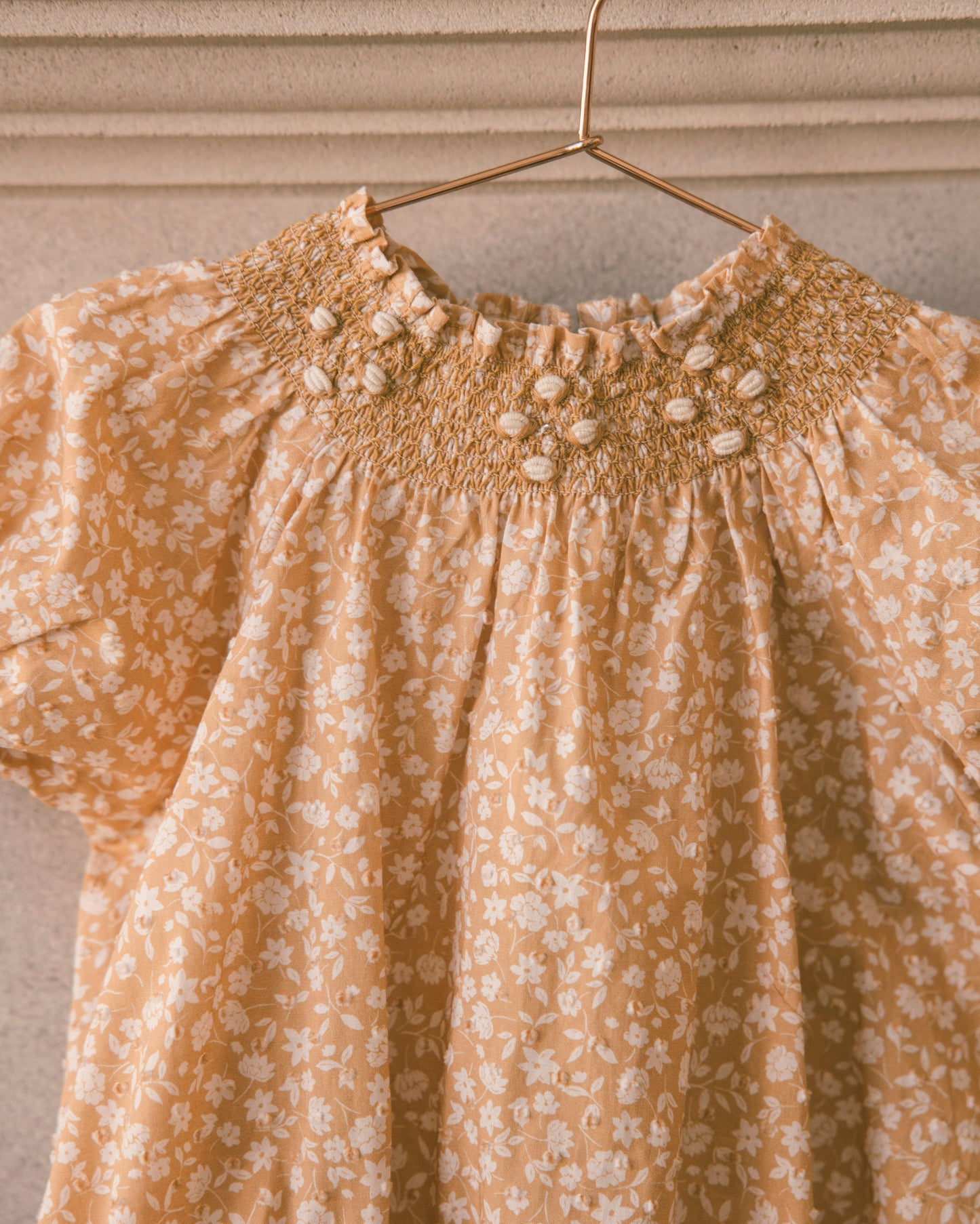 Maddie Romper Golden Meadow - Rylee + Cru | Kids Clothes | Trendy Baby Clothes | Modern Infant Outfits |