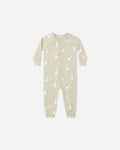 Organic Pajama Long John Polar Bears - Rylee + Cru | Kids Clothes | Trendy Baby Clothes | Modern Infant Outfits |