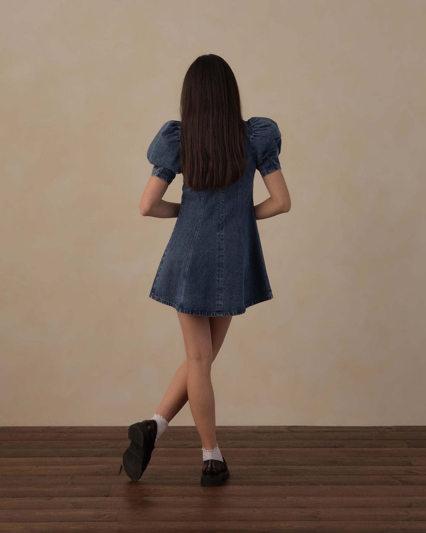 Teen Levi Mini Dress Indigo - Rylee + Cru | Kids Clothes | Trendy Baby Clothes | Modern Infant Outfits |