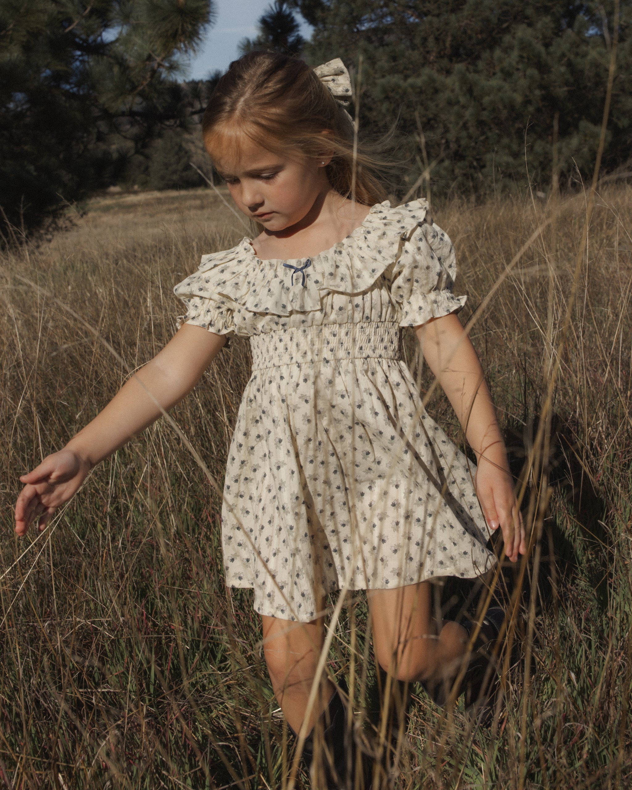 Dillon Dress Vintage Fleur - Rylee + Cru | Kids Clothes | Trendy Baby Clothes | Modern Infant Outfits |