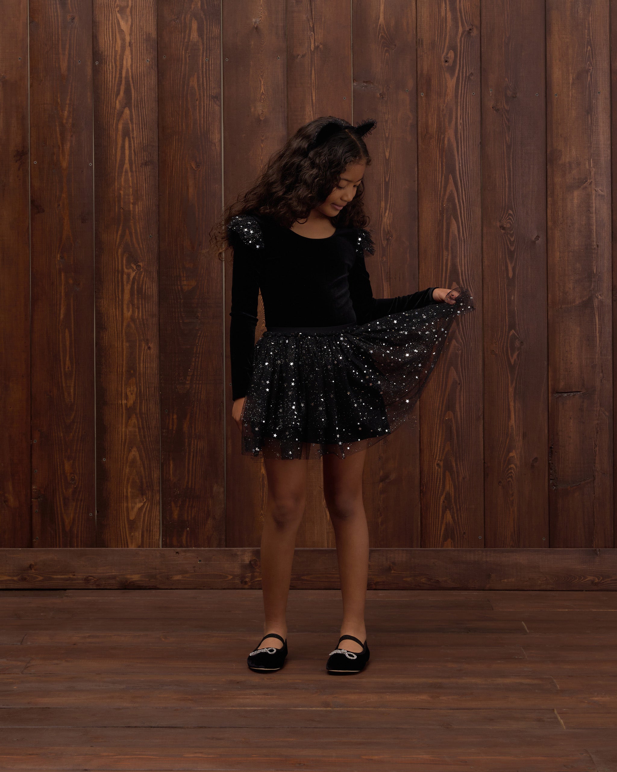 Pixie Tutu Set Black - Rylee + Cru | Kids Clothes | Trendy Baby Clothes | Modern Infant Outfits |