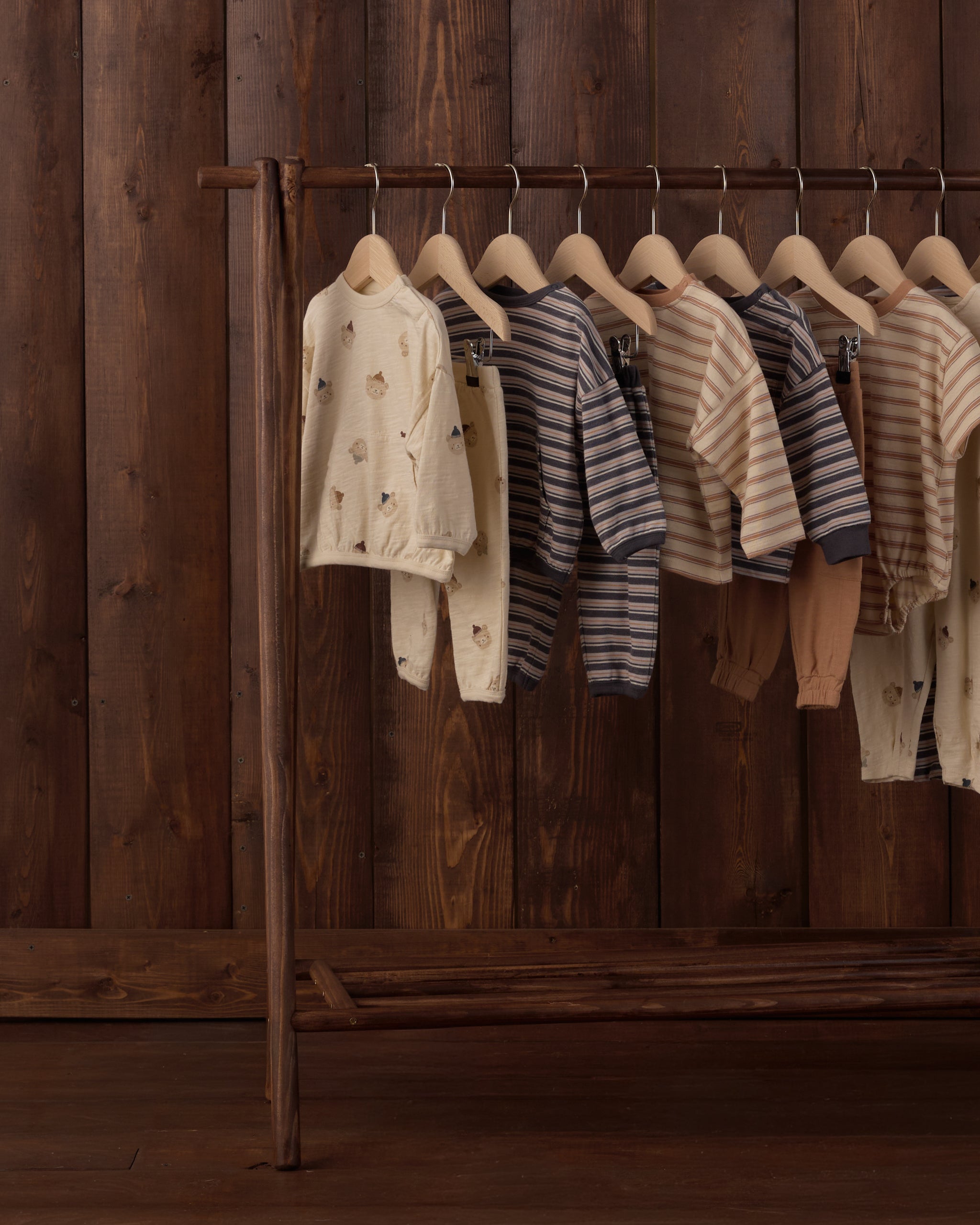 Relaxed Set Winter Bears - Rylee + Cru | Kids Clothes | Trendy Baby Clothes | Modern Infant Outfits |