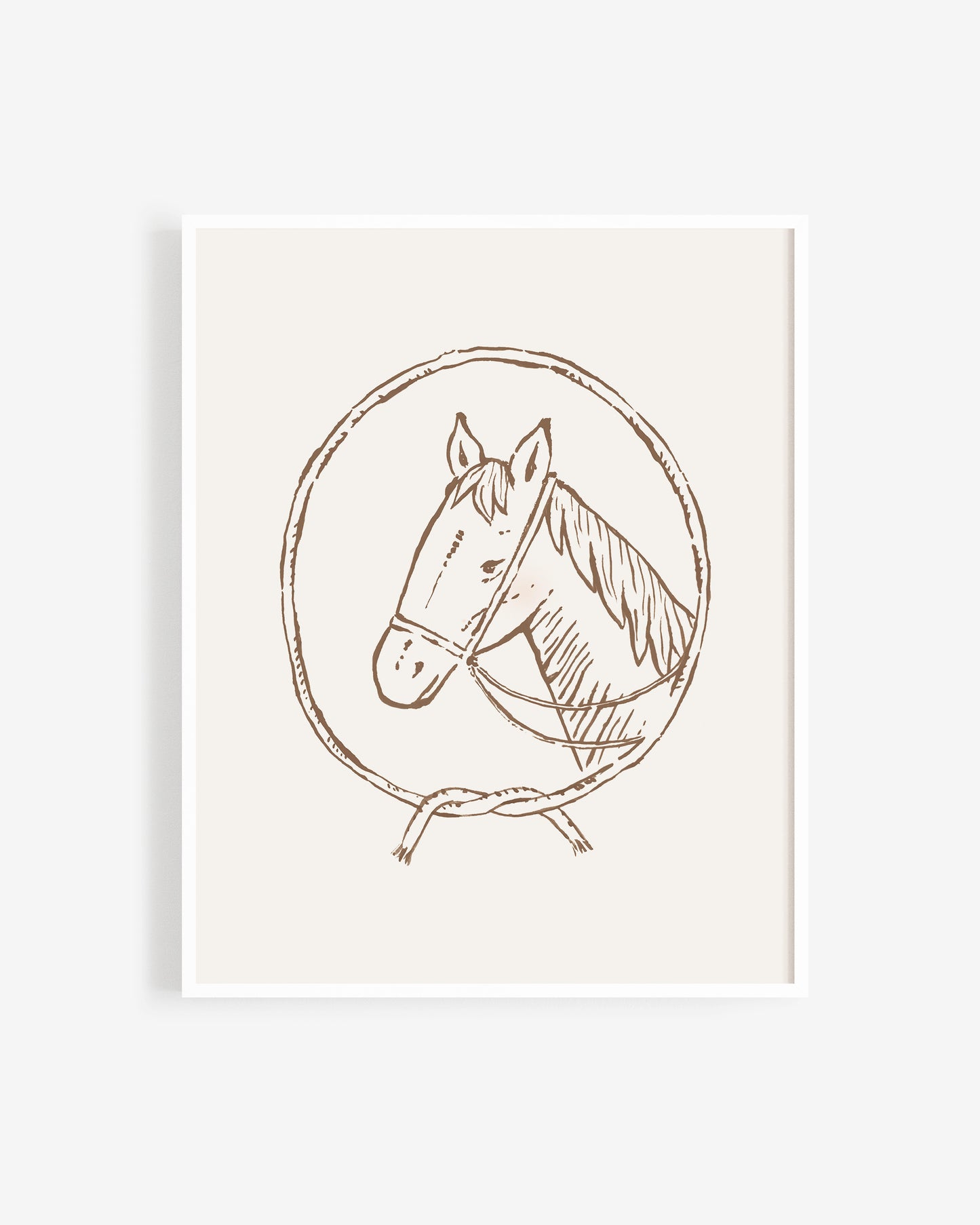 Art Print || Horse