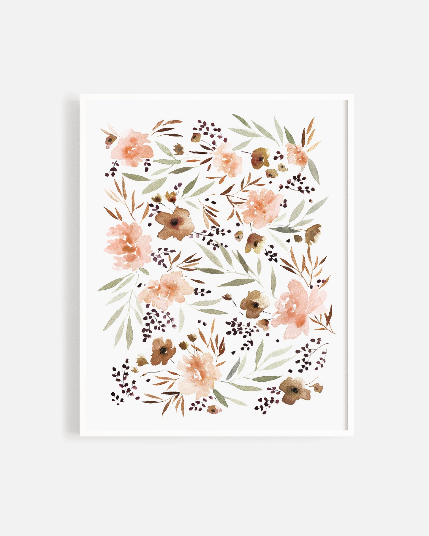 Art Print || Peonie Florals - Rylee + Cru | Kids Clothes | Trendy Baby Clothes | Modern Infant Outfits |