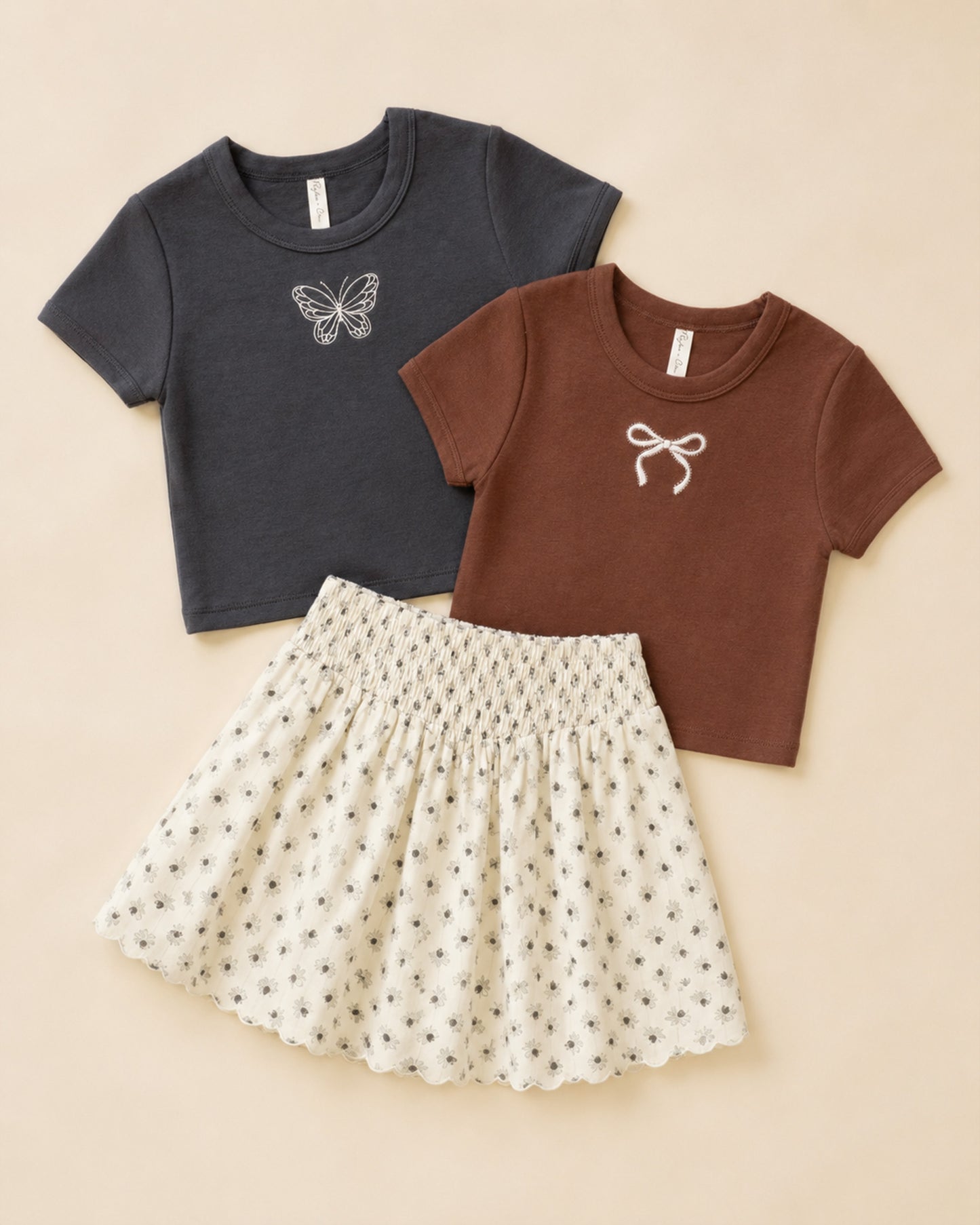 Baby Tee Butterfly - Rylee + Cru | Kids Clothes | Trendy Baby Clothes | Modern Infant Outfits |