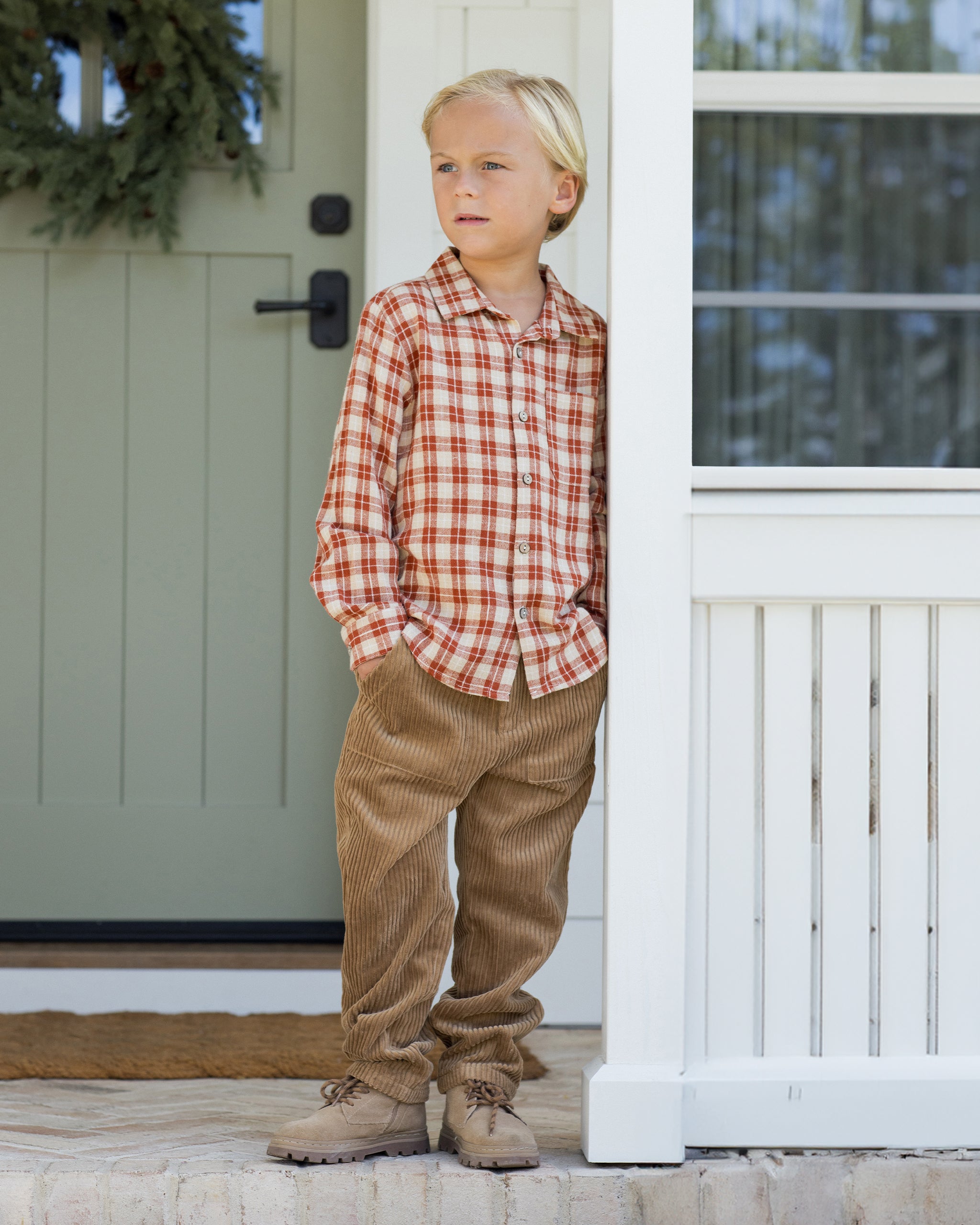 boys christmas dress shirt The Perfect Plaid Dress Shirt For Boys!