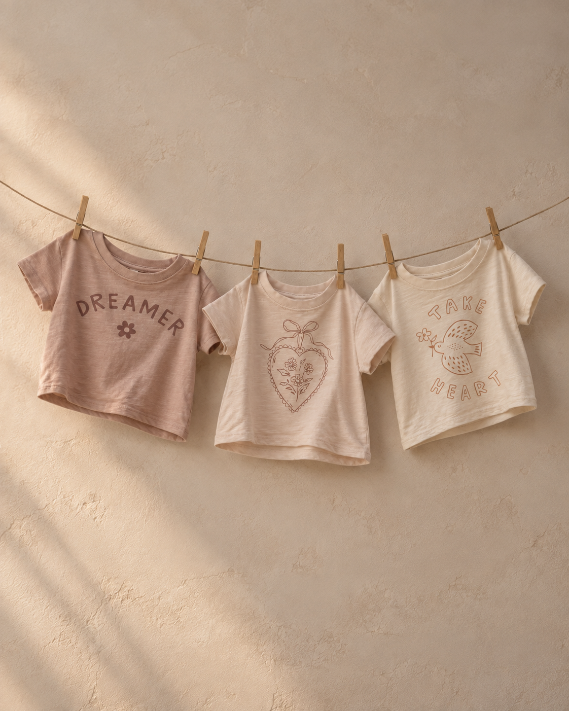 Boxy Tee Take Heart - Rylee + Cru | Kids Clothes | Trendy Baby Clothes | Modern Infant Outfits |
