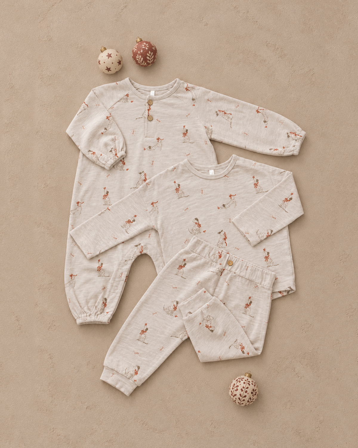 Combinaison Henley Dalmatien