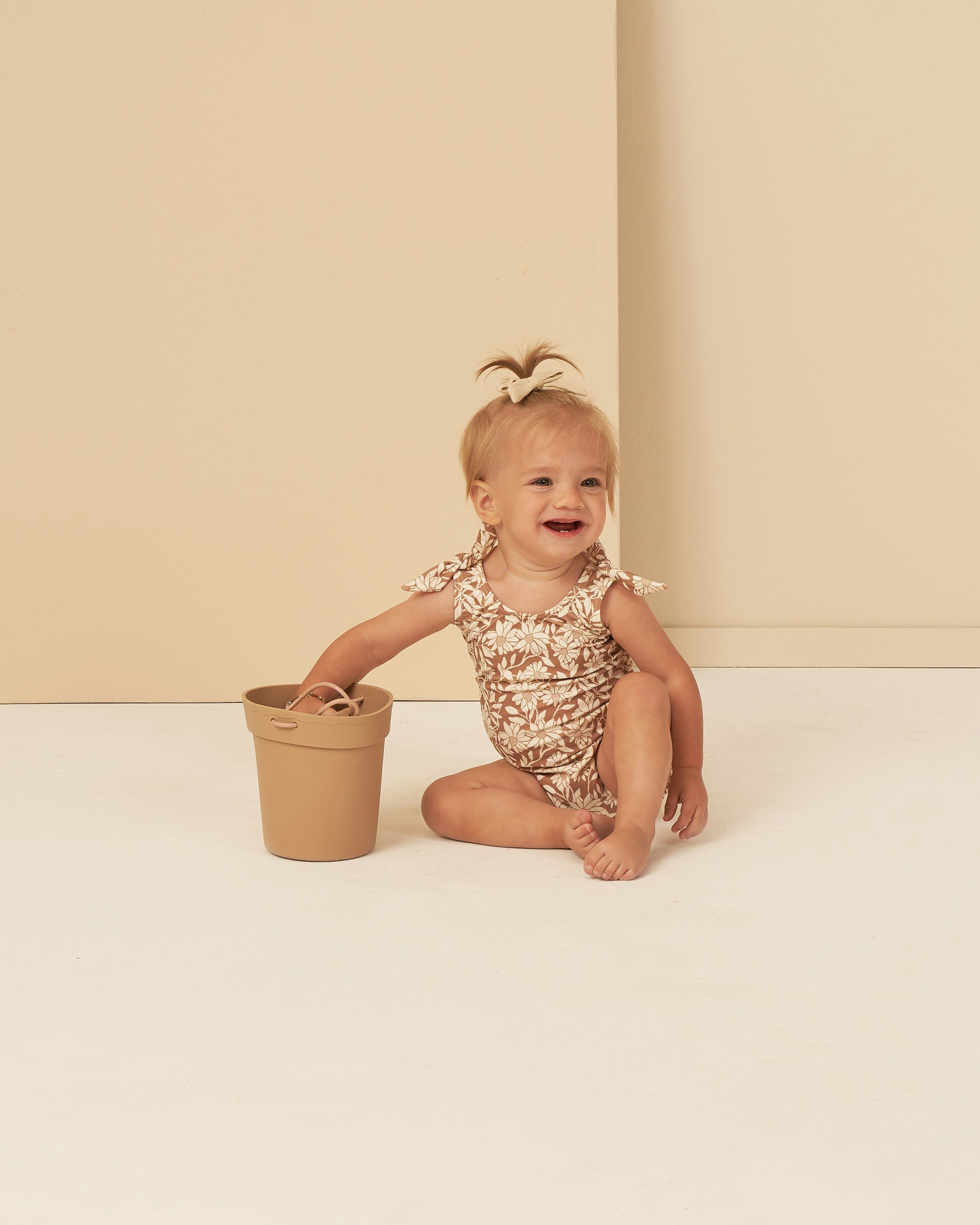 Millie One-Piece || Plumeria - Rylee + Cru | Kids Clothes | Trendy Baby Clothes | Modern Infant Outfits |