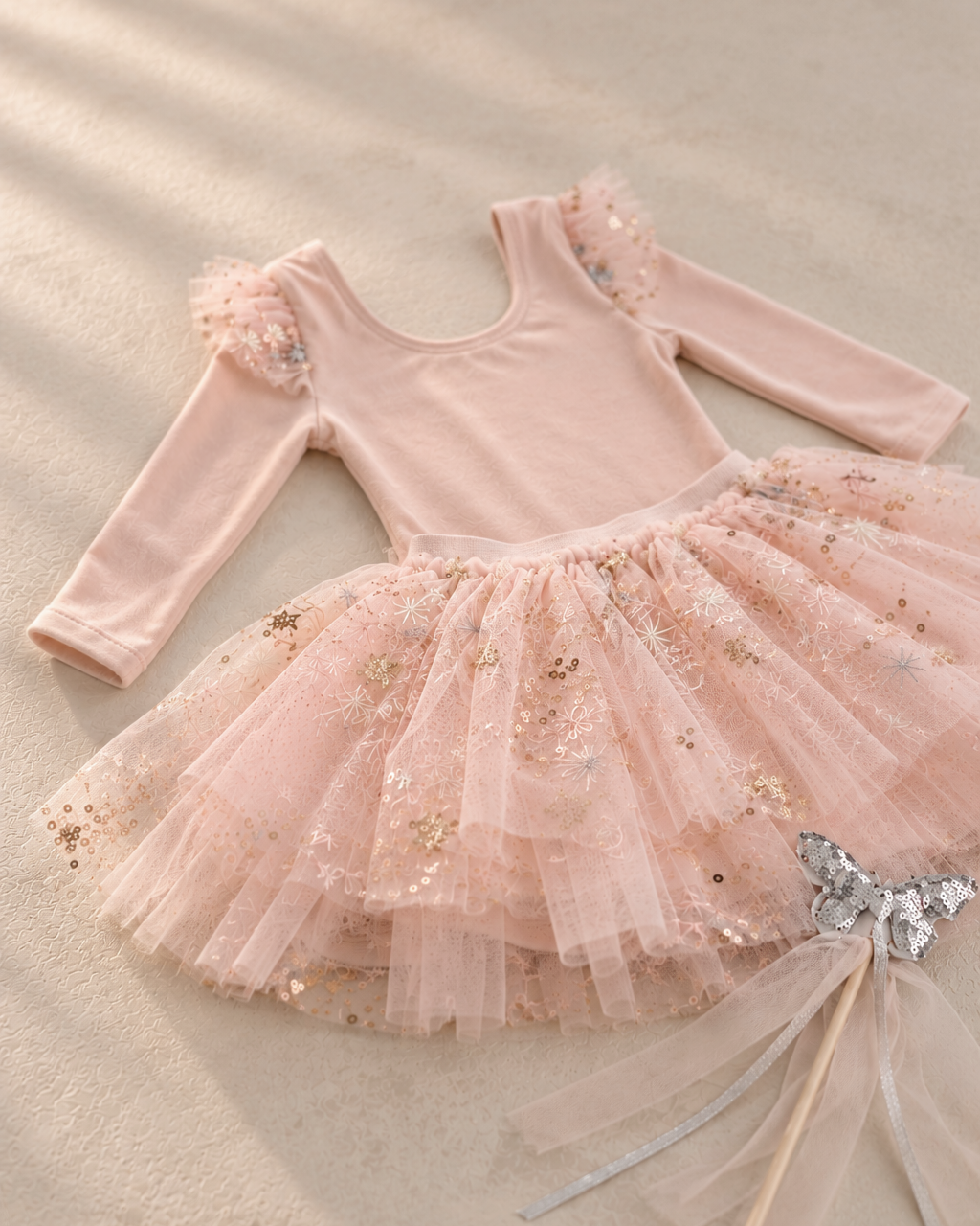 Pixie Tutu Set Pink - Rylee + Cru | Kids Clothes | Trendy Baby Clothes | Modern Infant Outfits |
