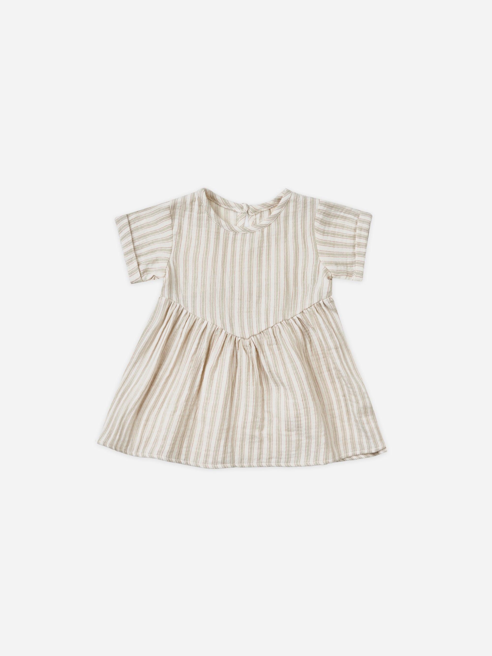 Brielle Dress || Vintage Stripe - Rylee + Cru | Kids Clothes | Trendy Baby Clothes | Modern Infant Outfits |