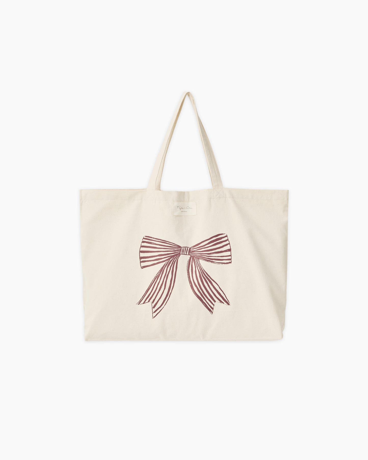 Tote Bag || Bow - Rylee + Cru | Kids Clothes | Trendy Baby Clothes | Modern Infant Outfits |