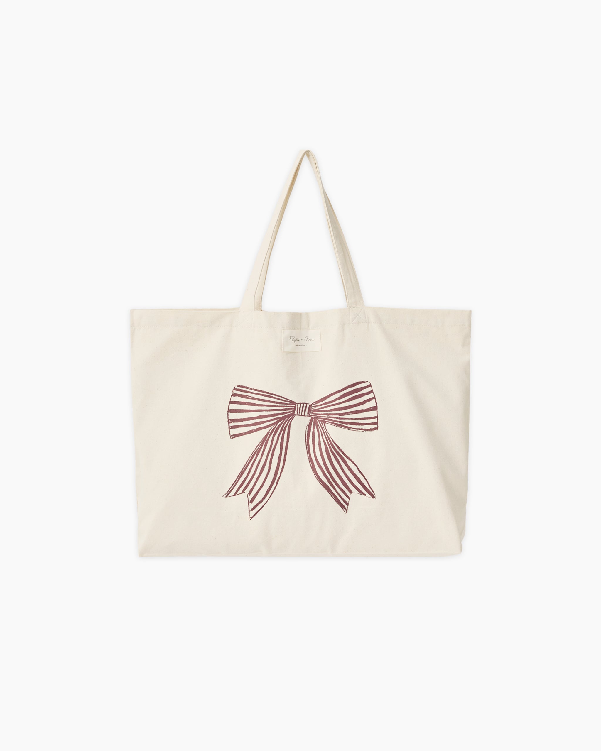 Tote Bag || Bow - Rylee + Cru | Kids Clothes | Trendy Baby Clothes | Modern Infant Outfits |