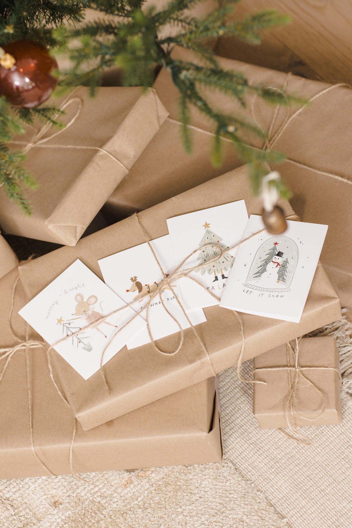 贺卡||假期4件装