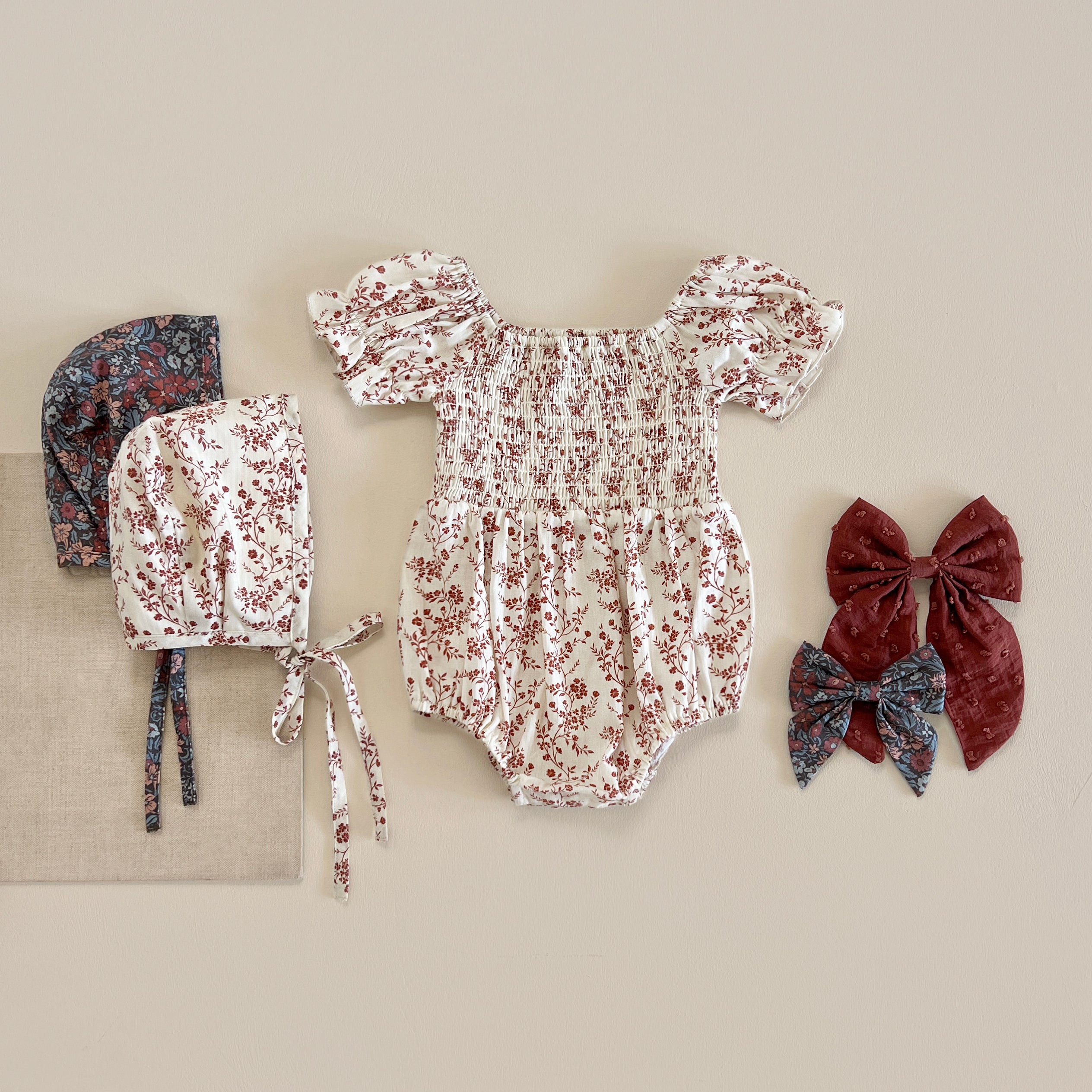 Oversized Bow || Berry - Rylee + Cru | Kids Clothes | Trendy Baby Clothes | Modern Infant Outfits |