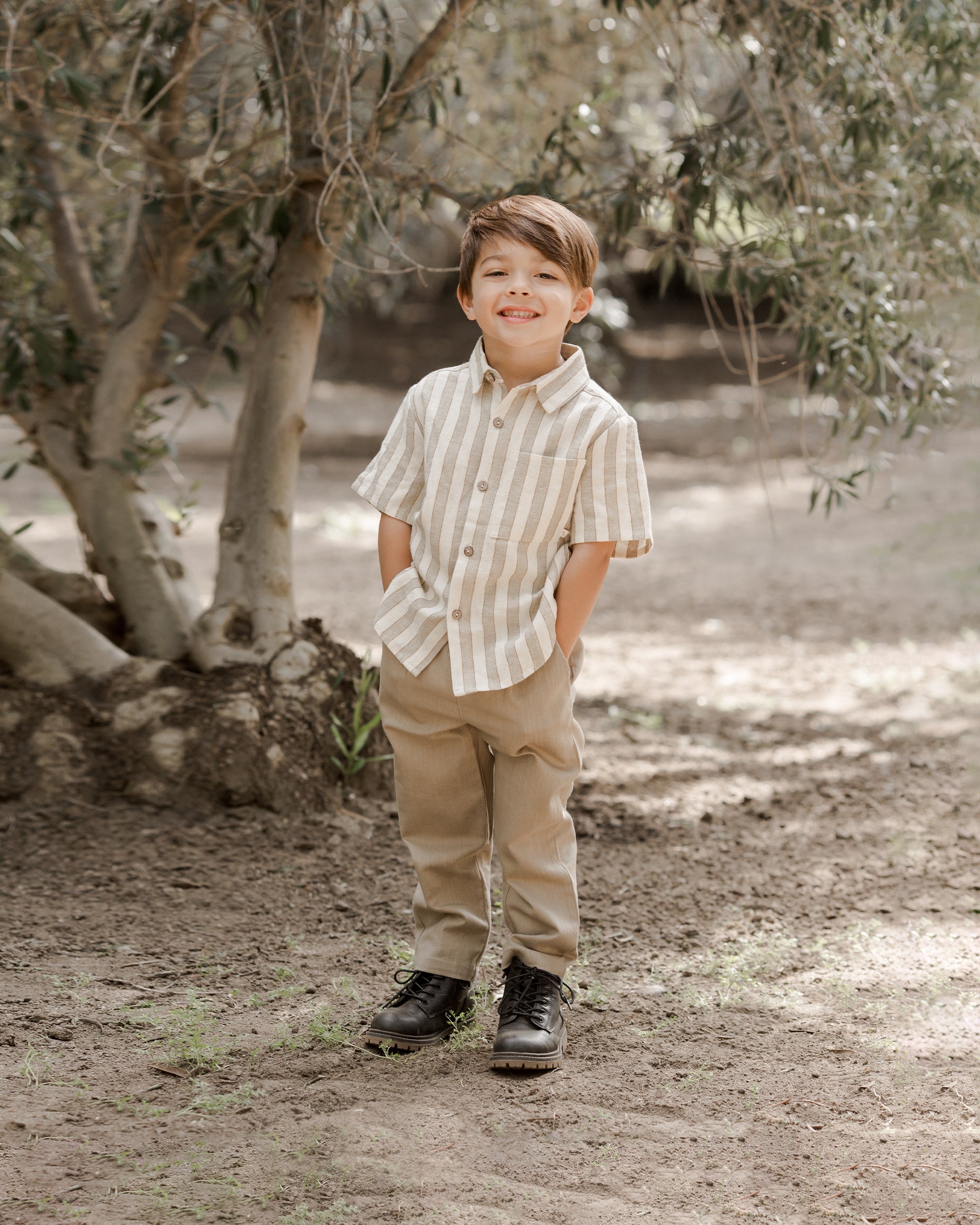 Ryder Pant || Fern - Rylee + Cru | Kids Clothes | Trendy Baby Clothes | Modern Infant Outfits |