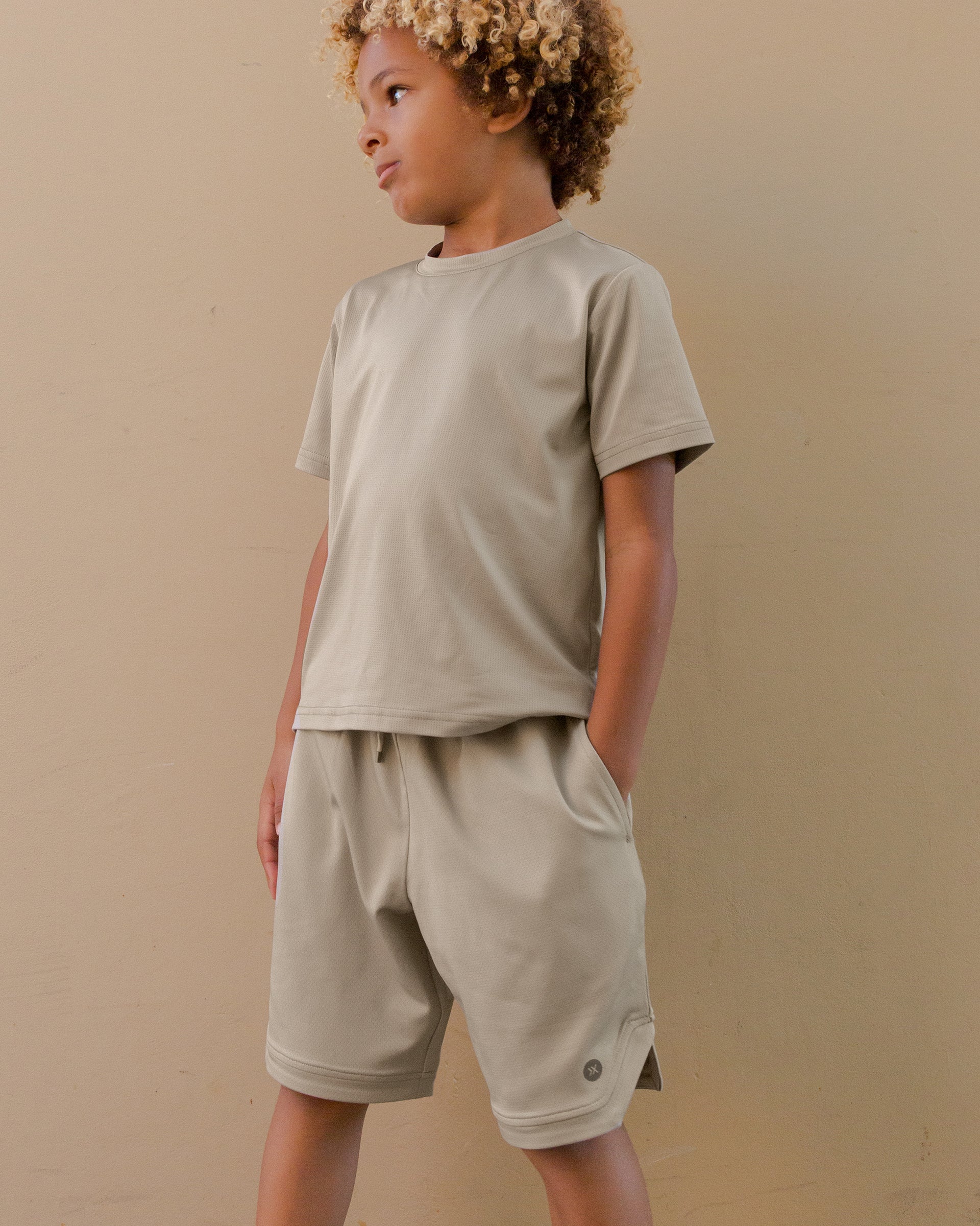 RYLEE + CRU TERRY BOYS SHORT