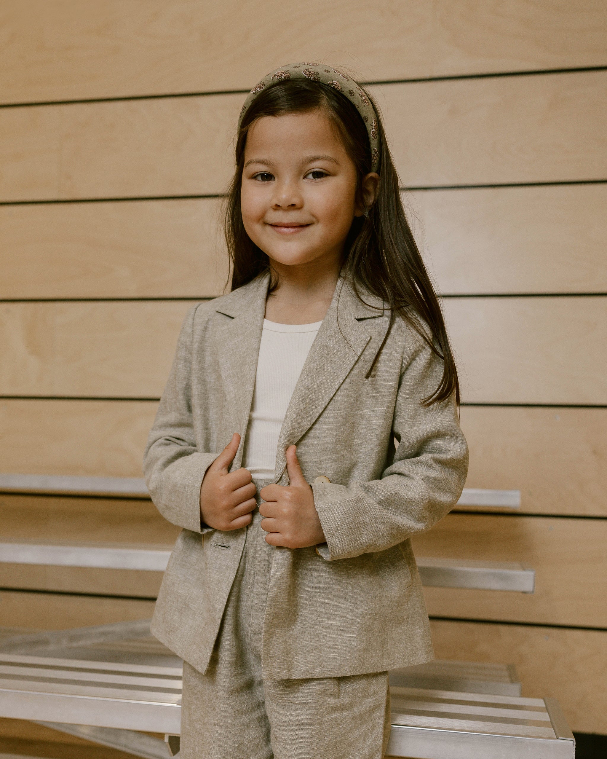 Double Breasted Blazer || Fern - Rylee + Cru | Kids Clothes | Trendy Baby Clothes | Modern Infant Outfits |