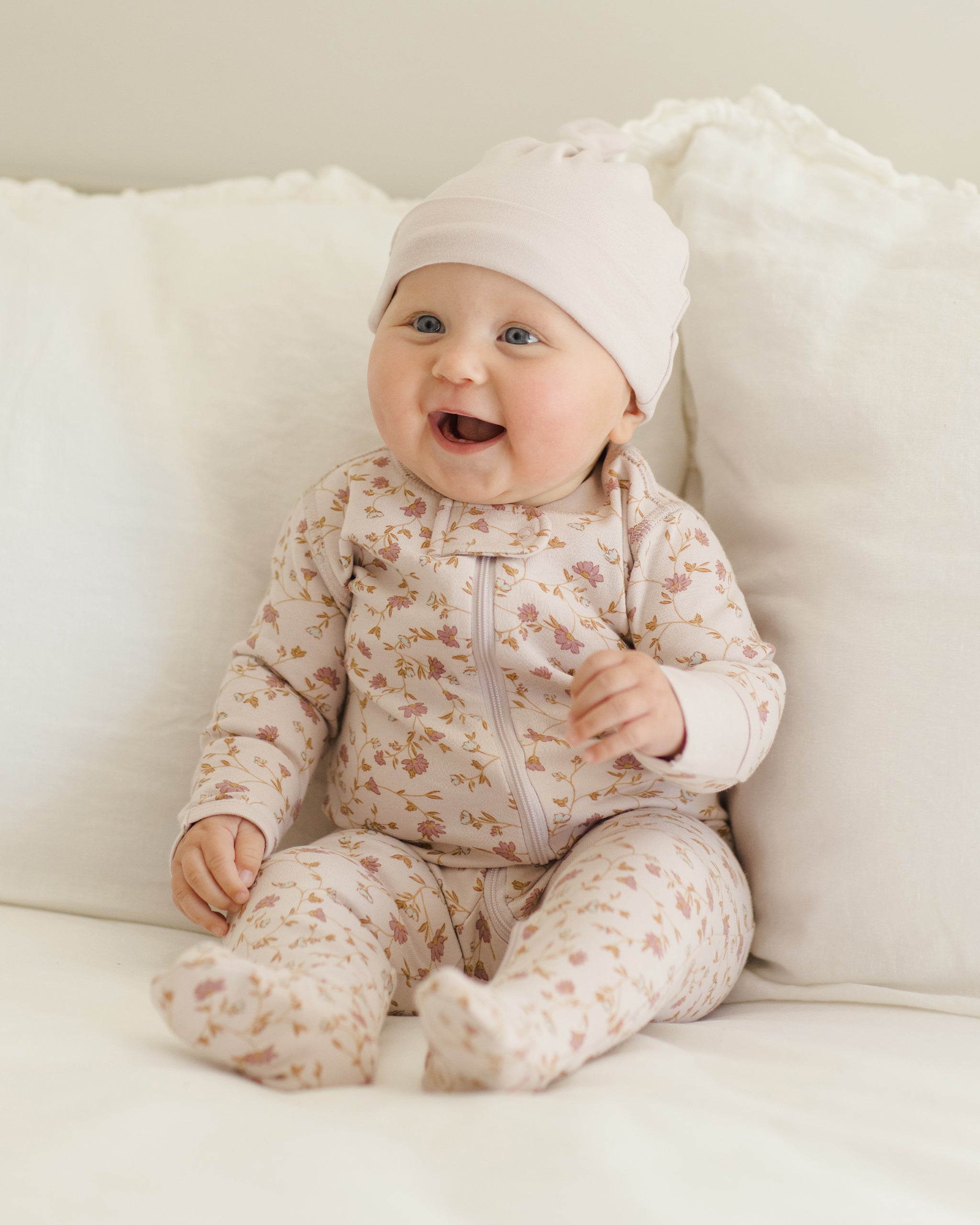 Quincy Mae - Zipper Pajamas for Babies