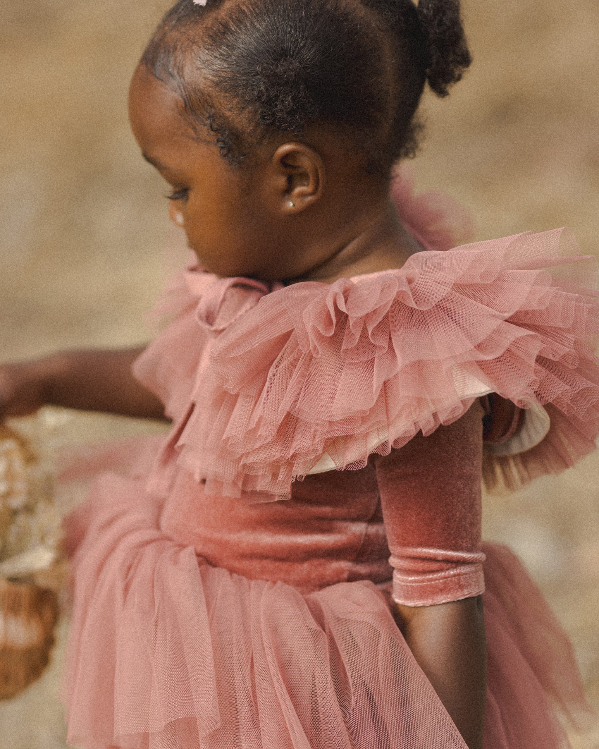 Ruffle Tulle Collar || Poppy