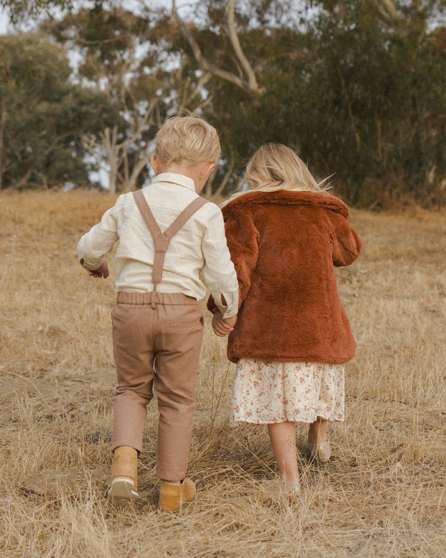 Suspender Pant || Copper