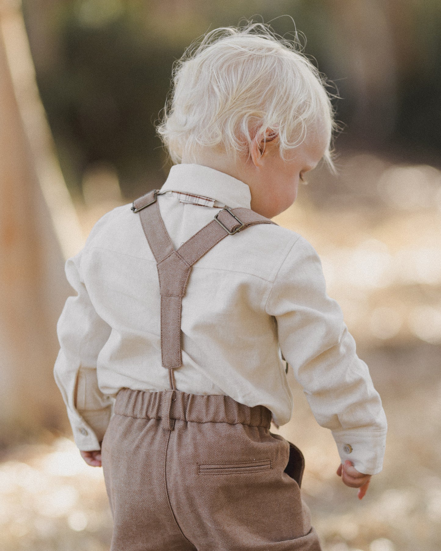 Suspender Pant || Copper