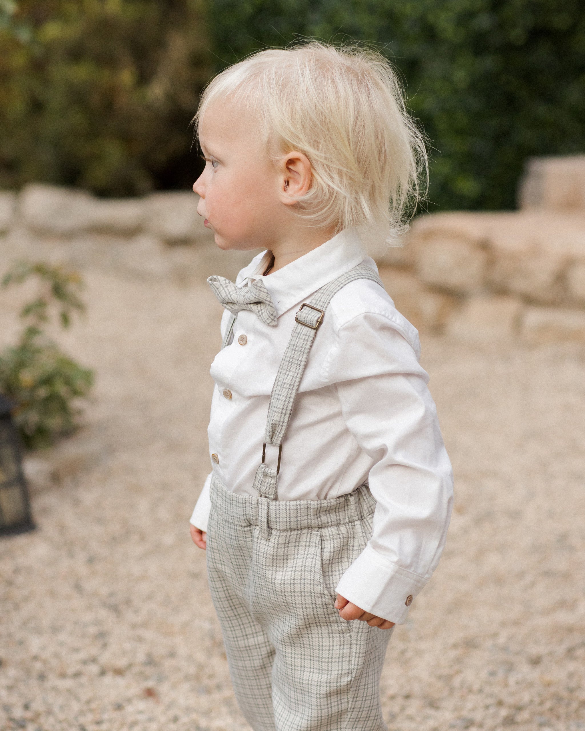 Suspender Pant | French Blue - Rylee + Cru | Kids Clothes | Trendy Baby Clothes | Modern Infant Outfits |