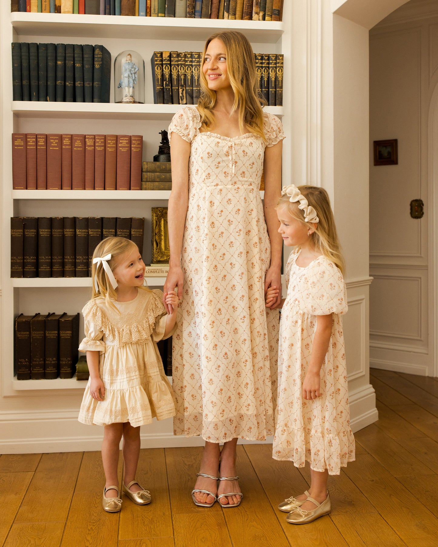 Nancy Dress || Victorian Flora - Rylee + Cru | Kids Clothes | Trendy Baby Clothes | Modern Infant Outfits |