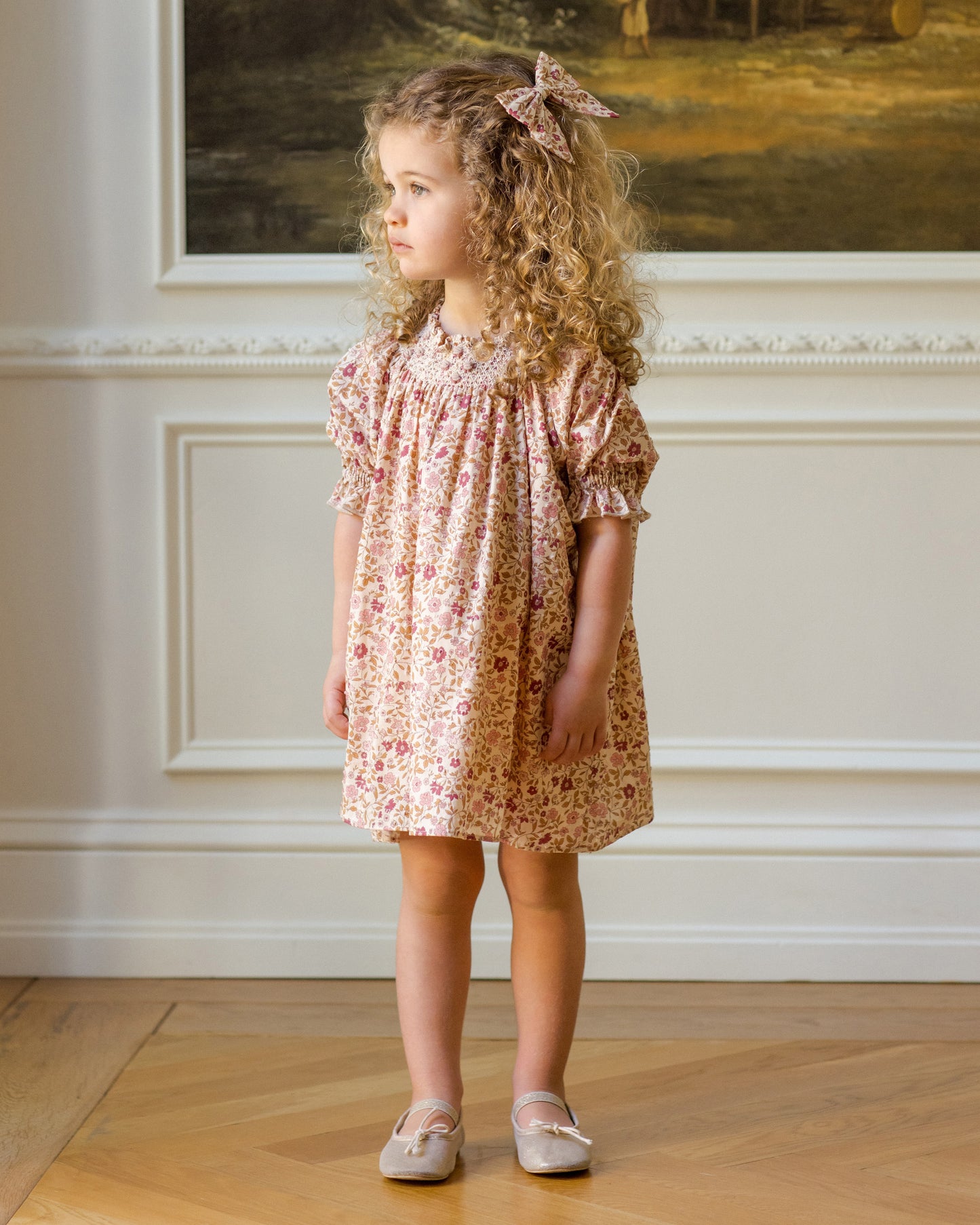 Maddie Dress | Flower Fields - Rylee + Cru | Kids Clothes | Trendy Baby Clothes | Modern Infant Outfits |