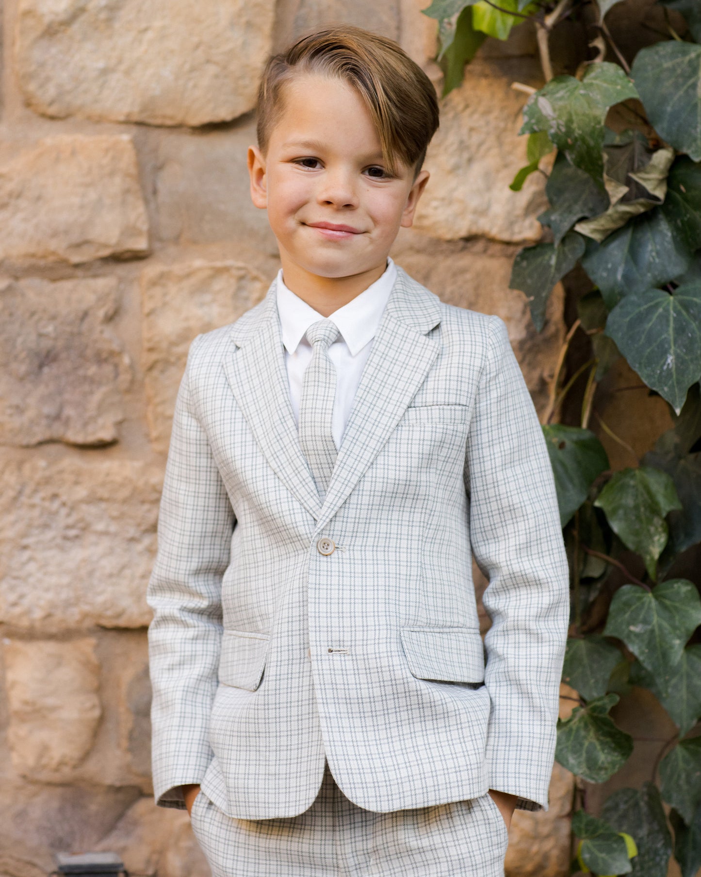 Skinny Tie | French Blue - Rylee + Cru | Kids Clothes | Trendy Baby Clothes | Modern Infant Outfits |