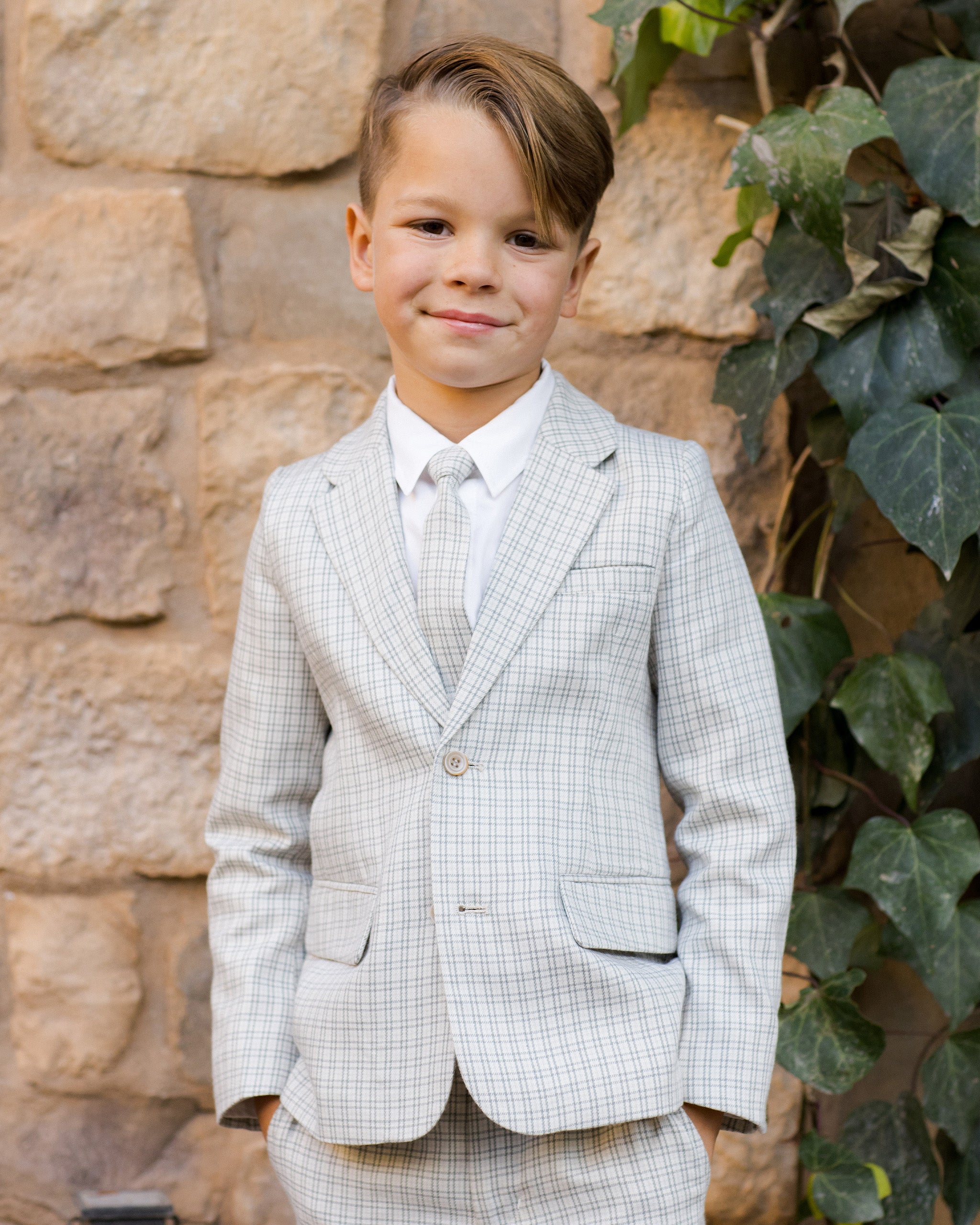 Skinny Tie | French Blue - Rylee + Cru | Kids Clothes | Trendy Baby Clothes | Modern Infant Outfits |