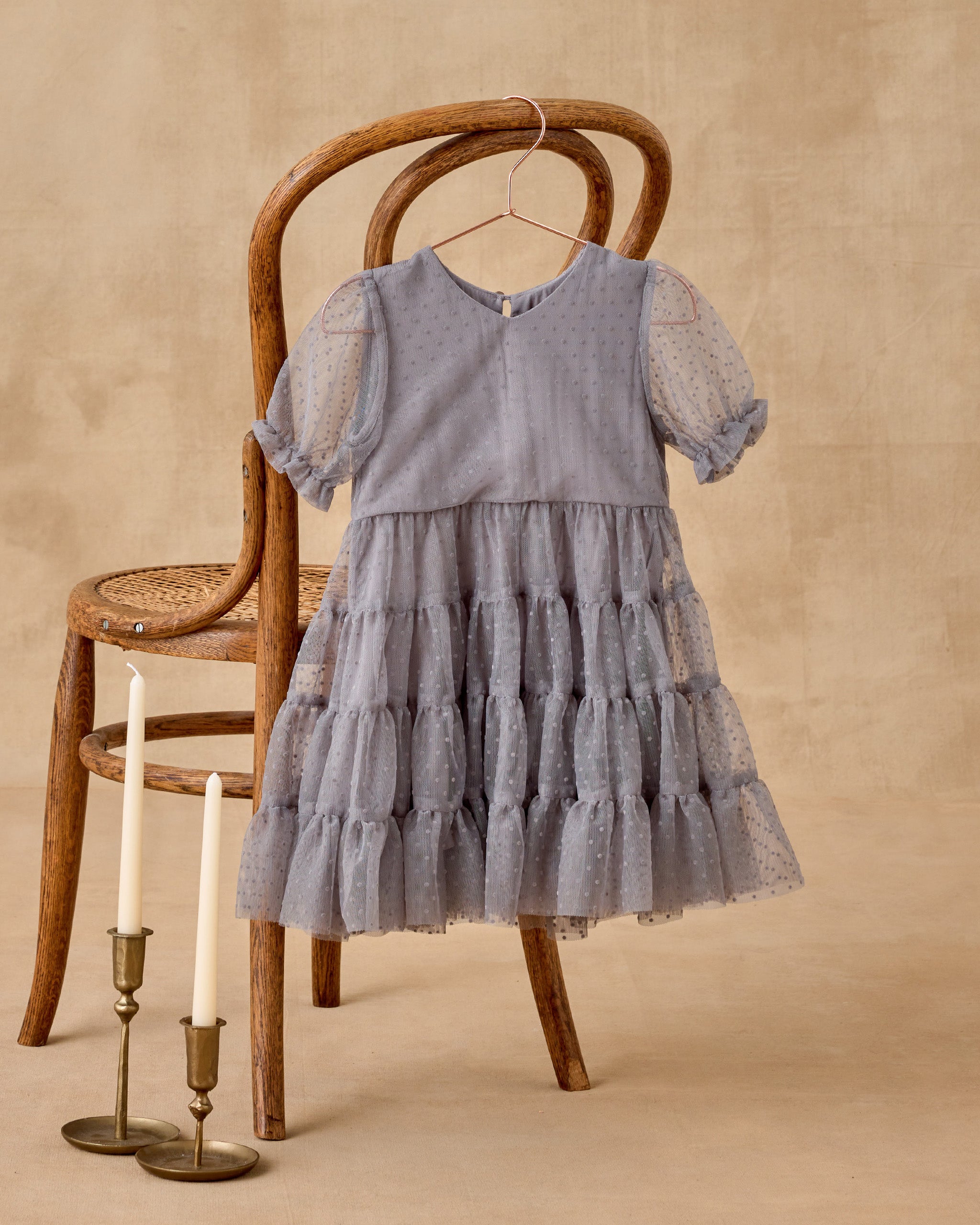 Dottie Dress | French Blue - Rylee + Cru | Kids Clothes | Trendy Baby Clothes | Modern Infant Outfits |