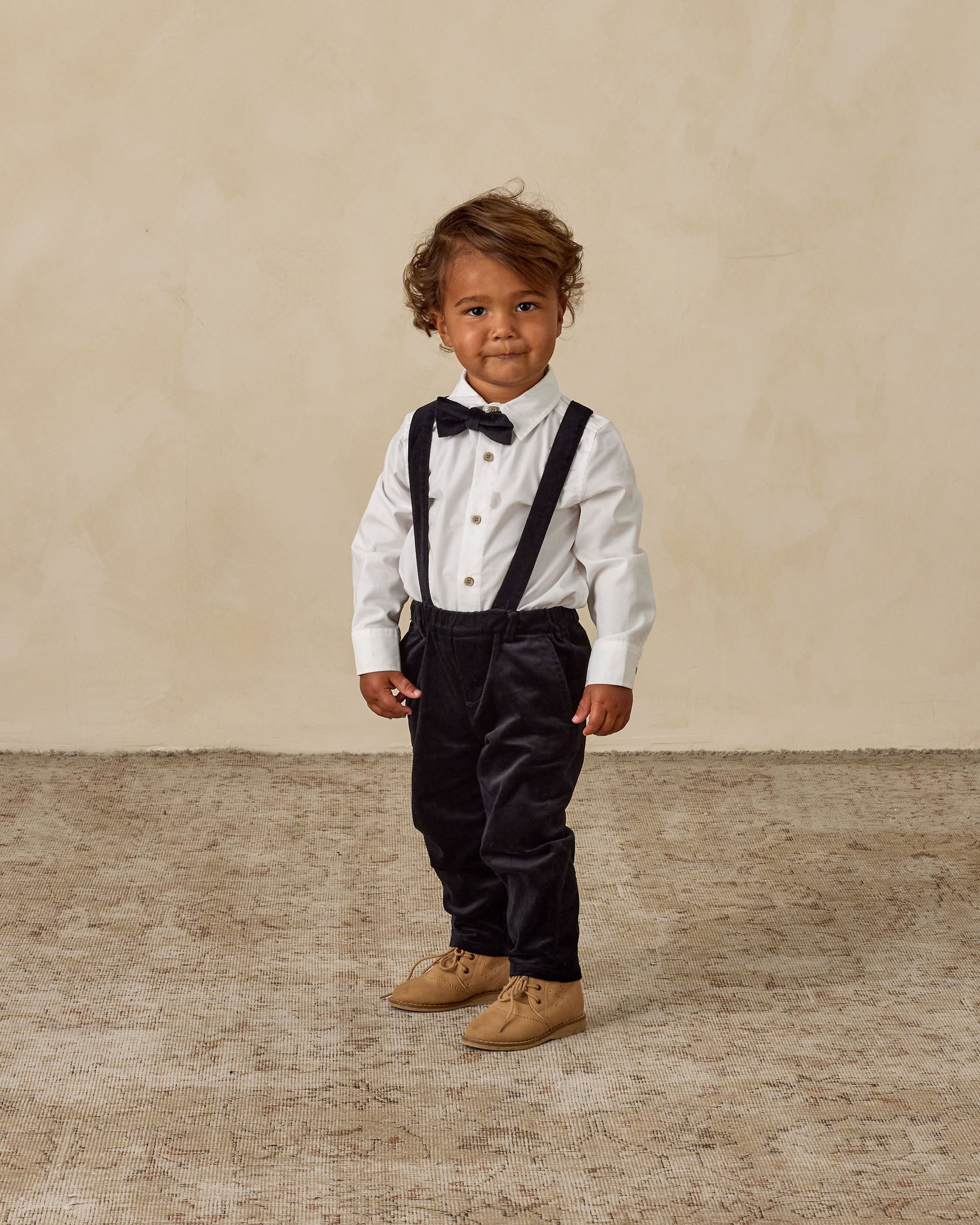 Suspender Pant | Black - Rylee + Cru | Kids Clothes | Trendy Baby Clothes | Modern Infant Outfits |