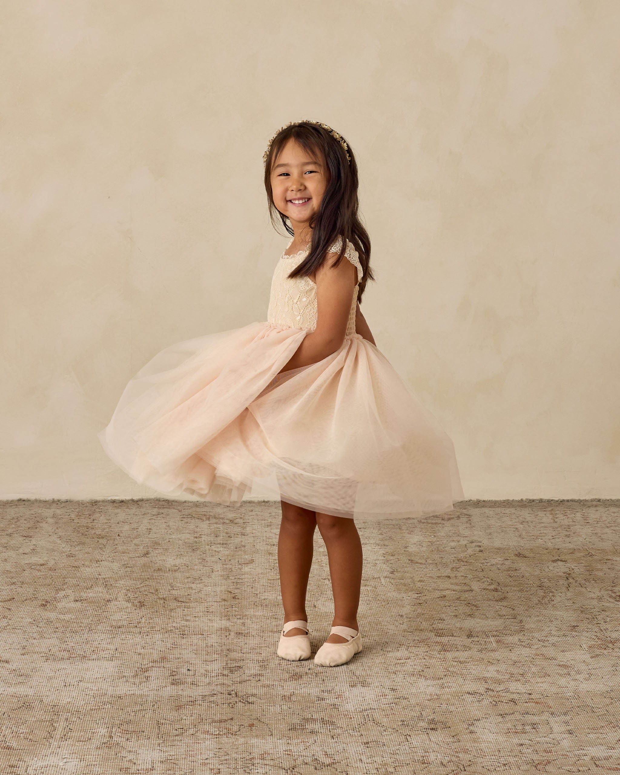 Camilla Dress | Antique - Rylee + Cru | Kids Clothes | Trendy Baby Clothes | Modern Infant Outfits |