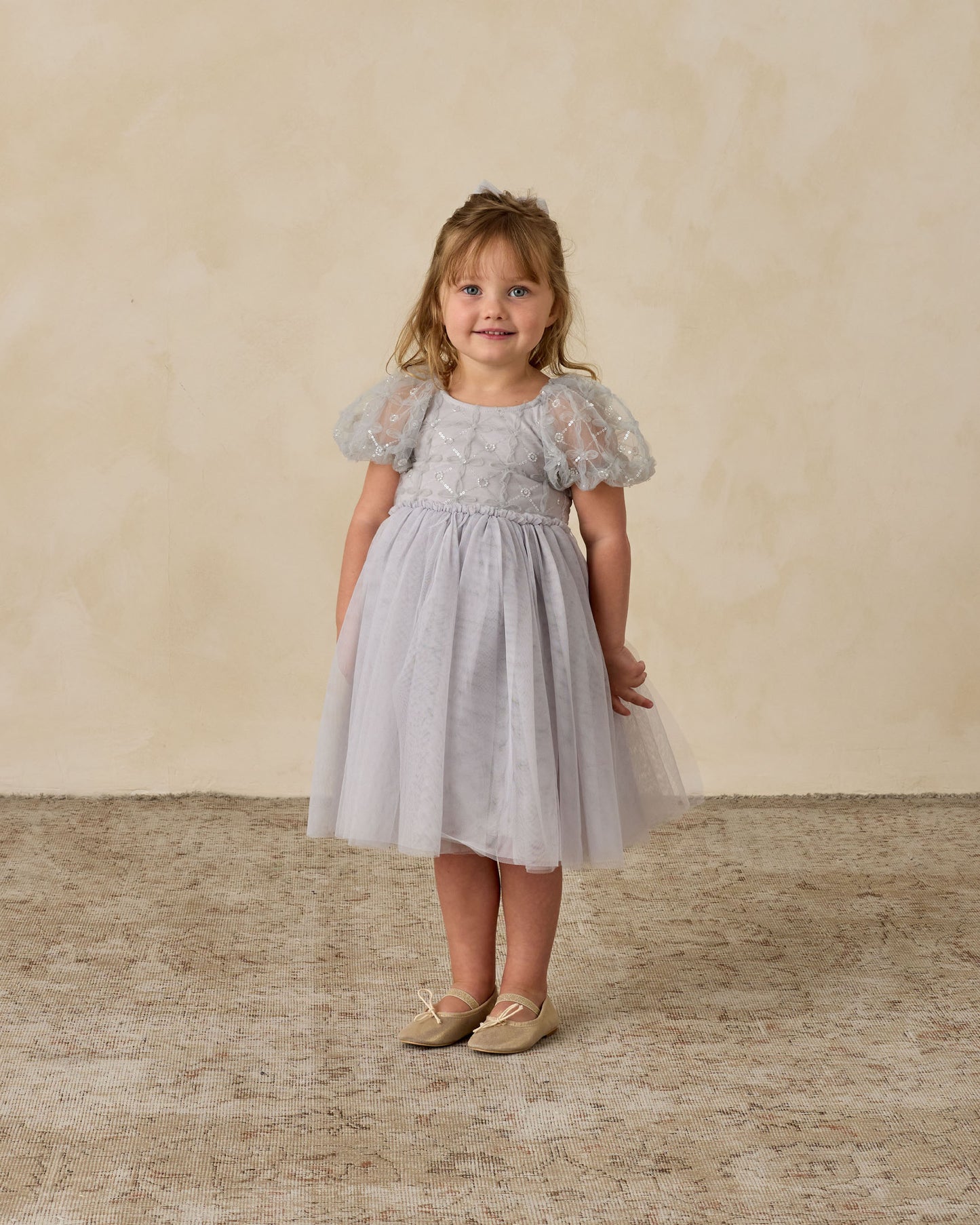 Dorothy Dress | Cloud - Rylee + Cru | Kids Clothes | Trendy Baby Clothes | Modern Infant Outfits |