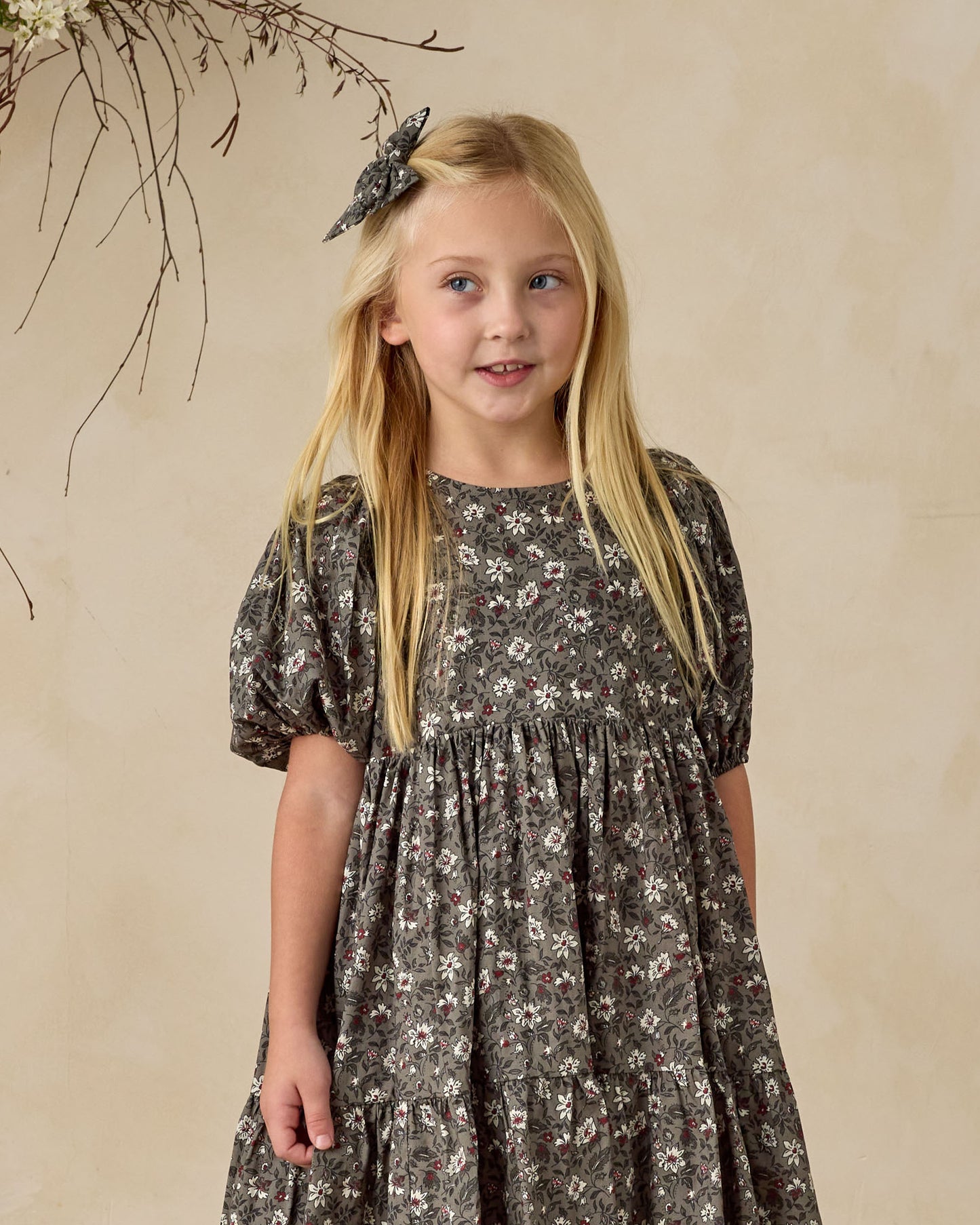 Norah Bow | Holiday Meadow - Rylee + Cru | Kids Clothes | Trendy Baby Clothes | Modern Infant Outfits |