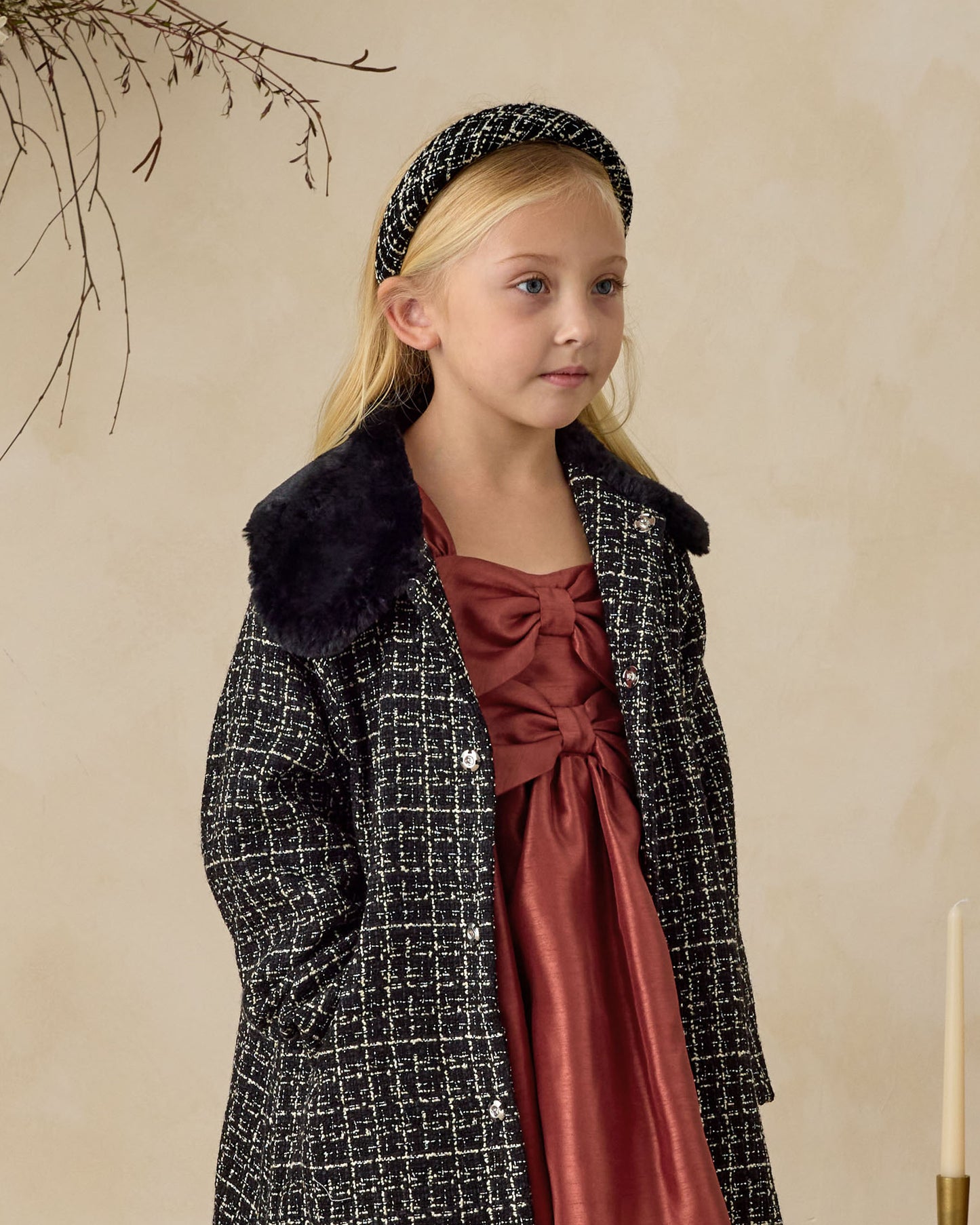 Eloise Coat | Black - Rylee + Cru | Kids Clothes | Trendy Baby Clothes | Modern Infant Outfits |